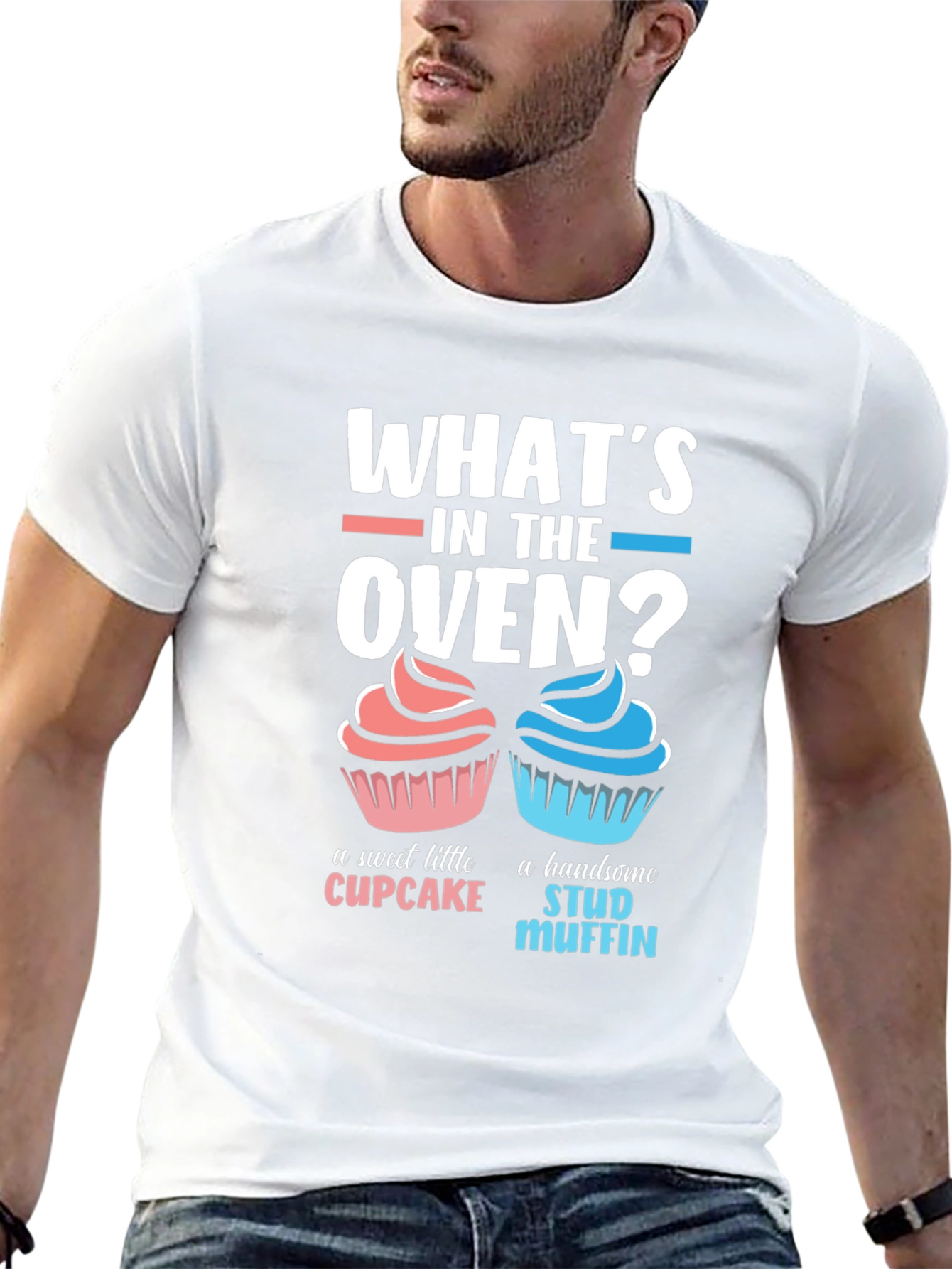 Gender Reveal T-Shirt - Whats in the Oven?
