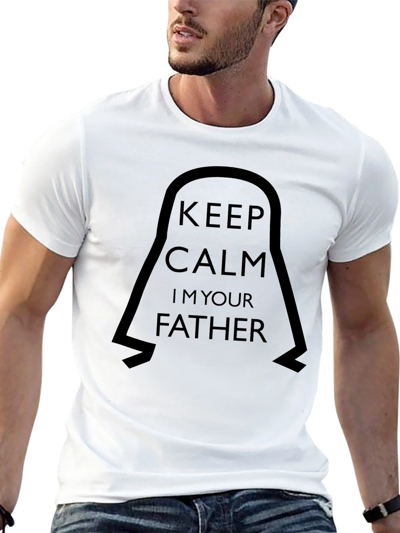 Keep Calm Im Your Father Black T-Shirt