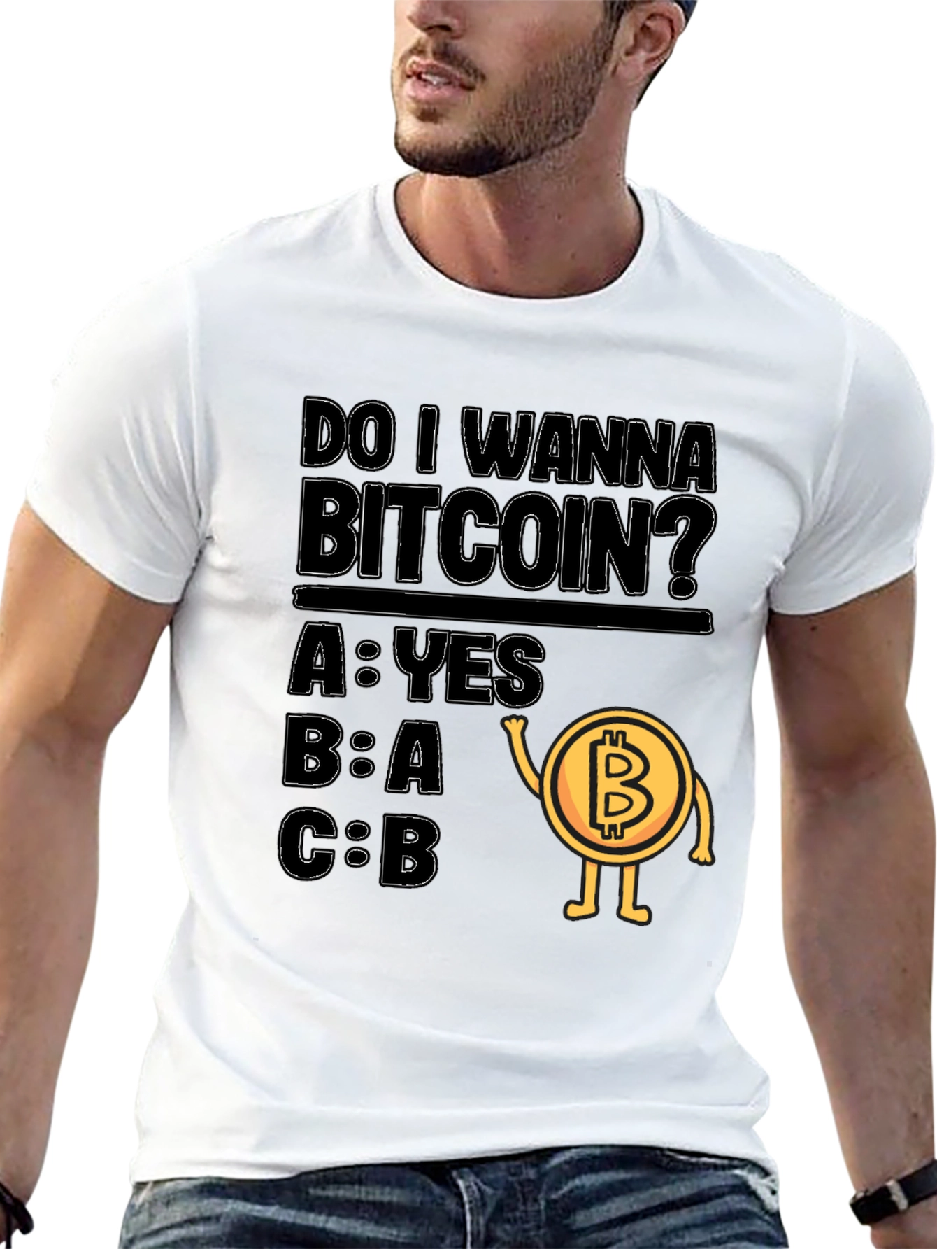 Do I Wanna Bitcoin? Graphic Tee
