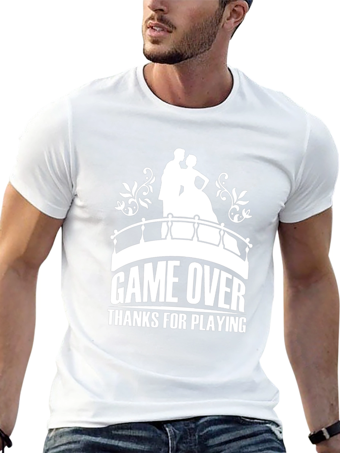 Game Over T-Shirt - Wedding Theme Novelty Tee