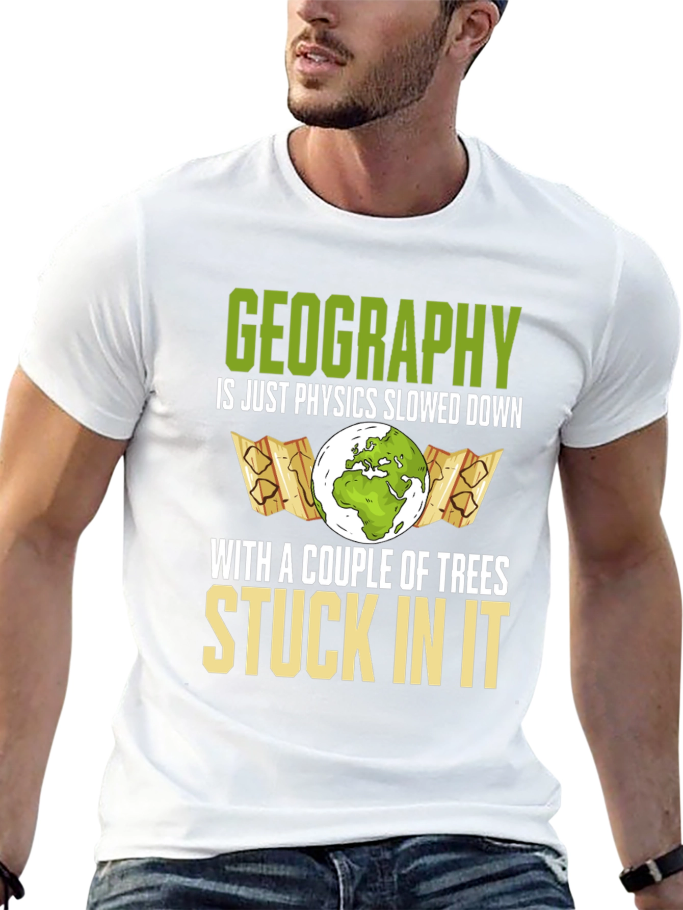 Geography Physics Funny Graphic T-Shirt