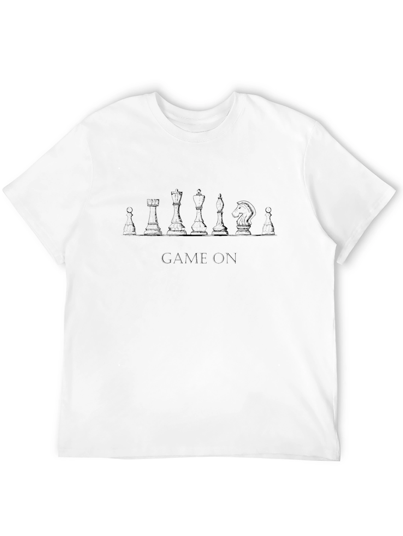 Game On Chess Piece T-Shirt - Stylish Graphic Tee