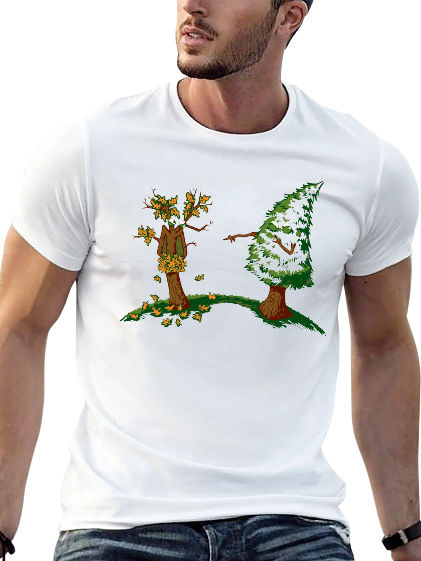 Funny Tree Pun T-Shirt - Seasons Humor Tee