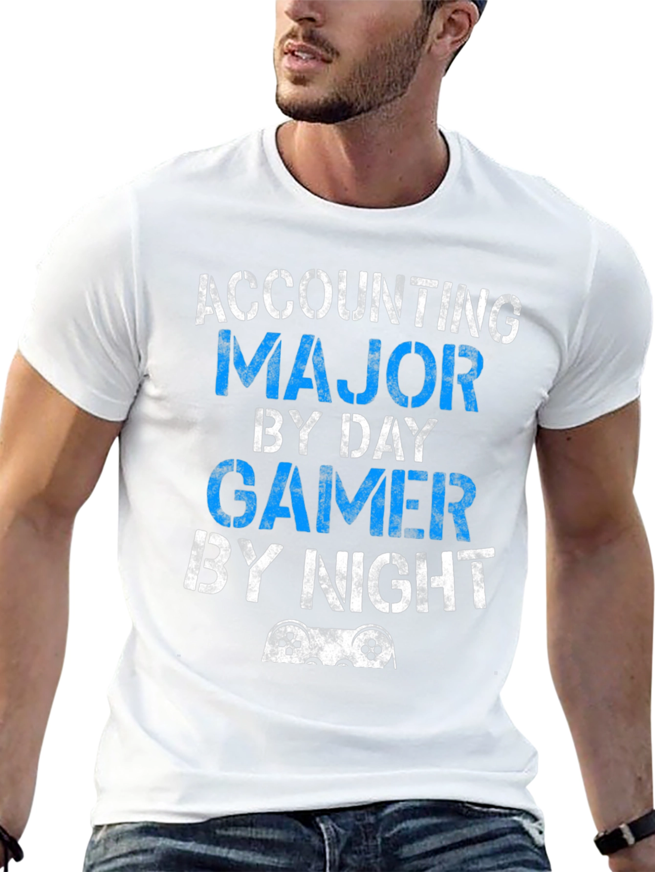 Accounting Major Gamer Funny T-Shirt