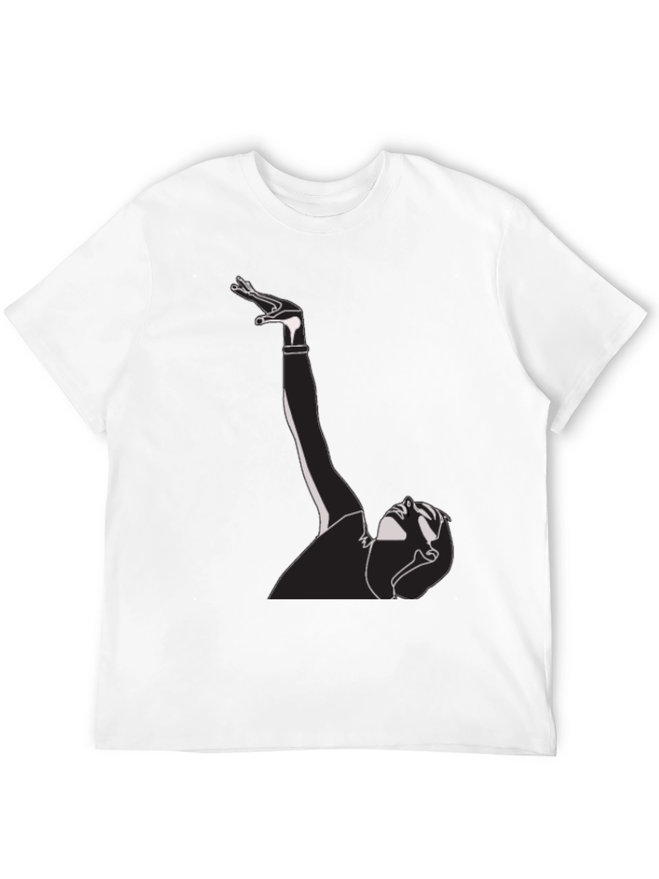 Abstract Dancer Graphic T-Shirt - Modern Streetwear