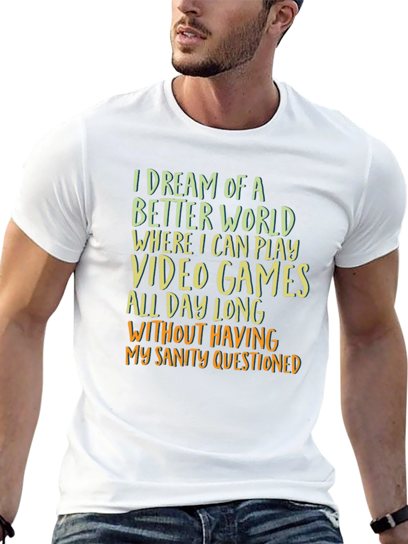 Gamer T-Shirt: Dream of Video Games