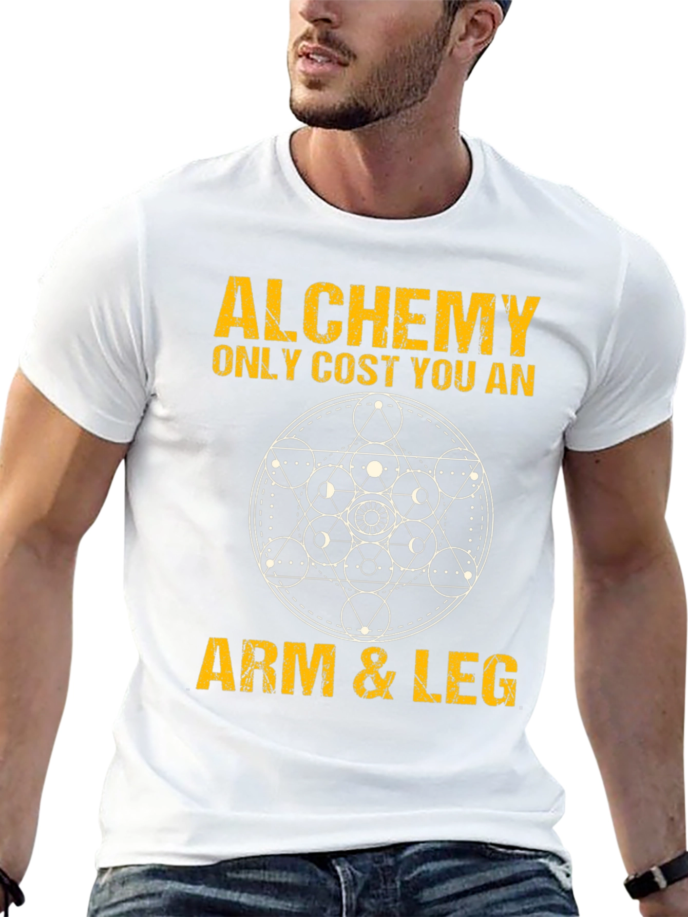 Alchemy Arm & Leg Black Graphic Tee