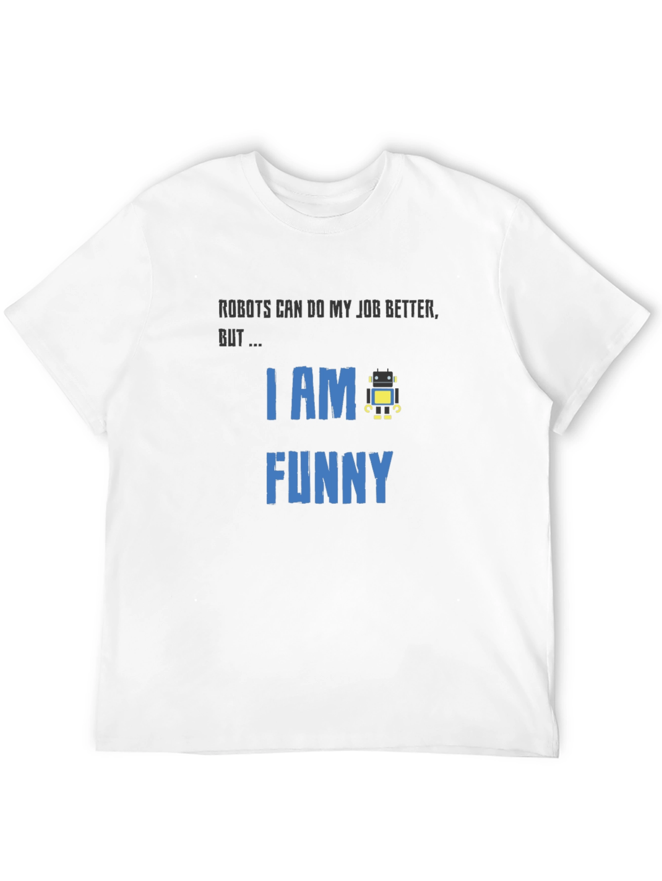 Funny Robot Graphic T-Shirt