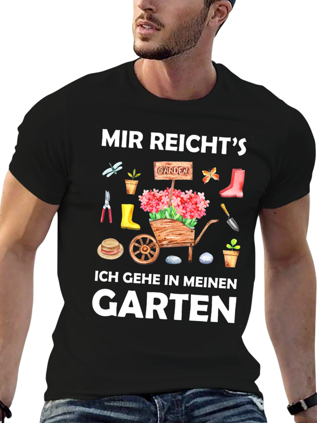 Gardening T-Shirt: Mir Reichts Ich Gehe in Meinen Garten
