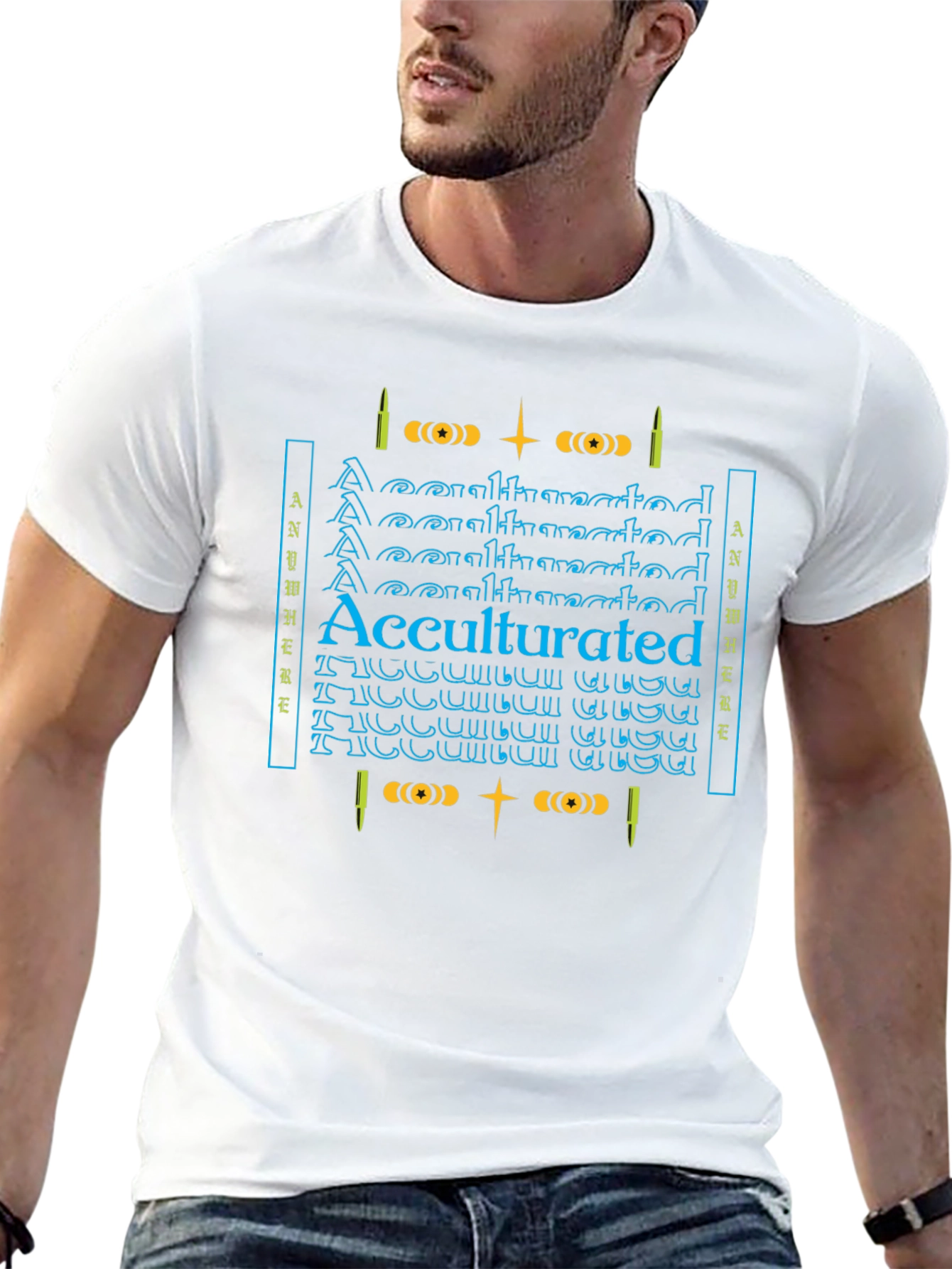 Acculturated Graphic Print T-Shirt