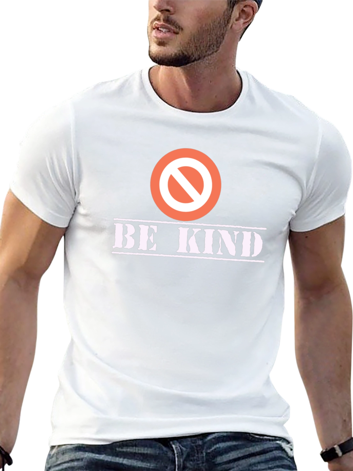 Be Kind Graphic Tee - Anti-Bullying Statement Shirt