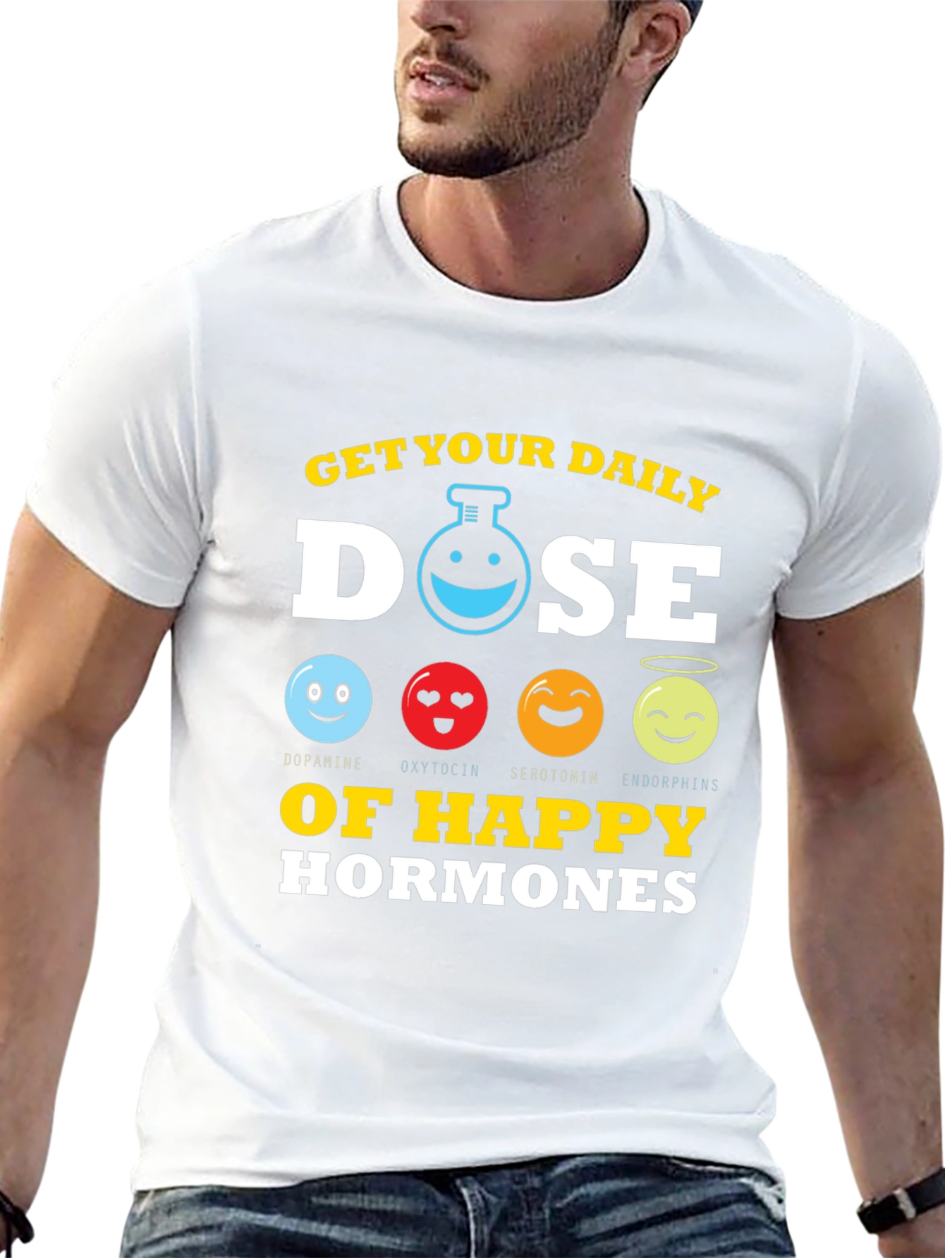 Get Your Daily Dose Happy Hormones T-Shirt