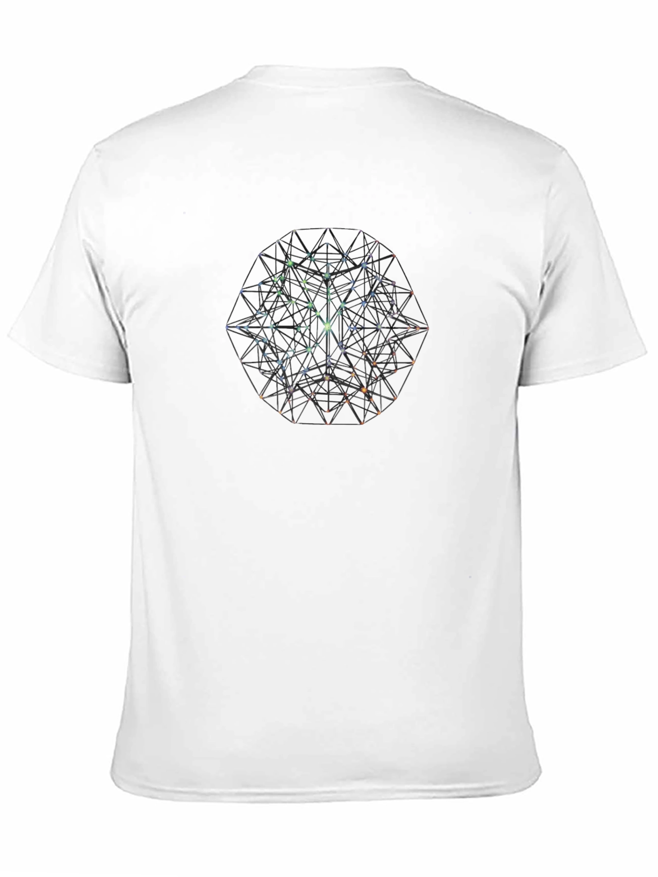 Geometric Black T-Shirt
