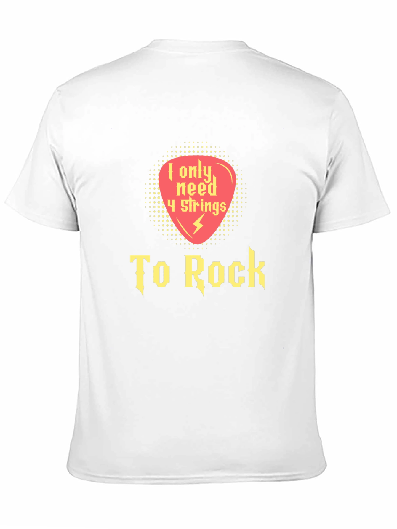 4 Strings To Rock Graphic T-Shirt