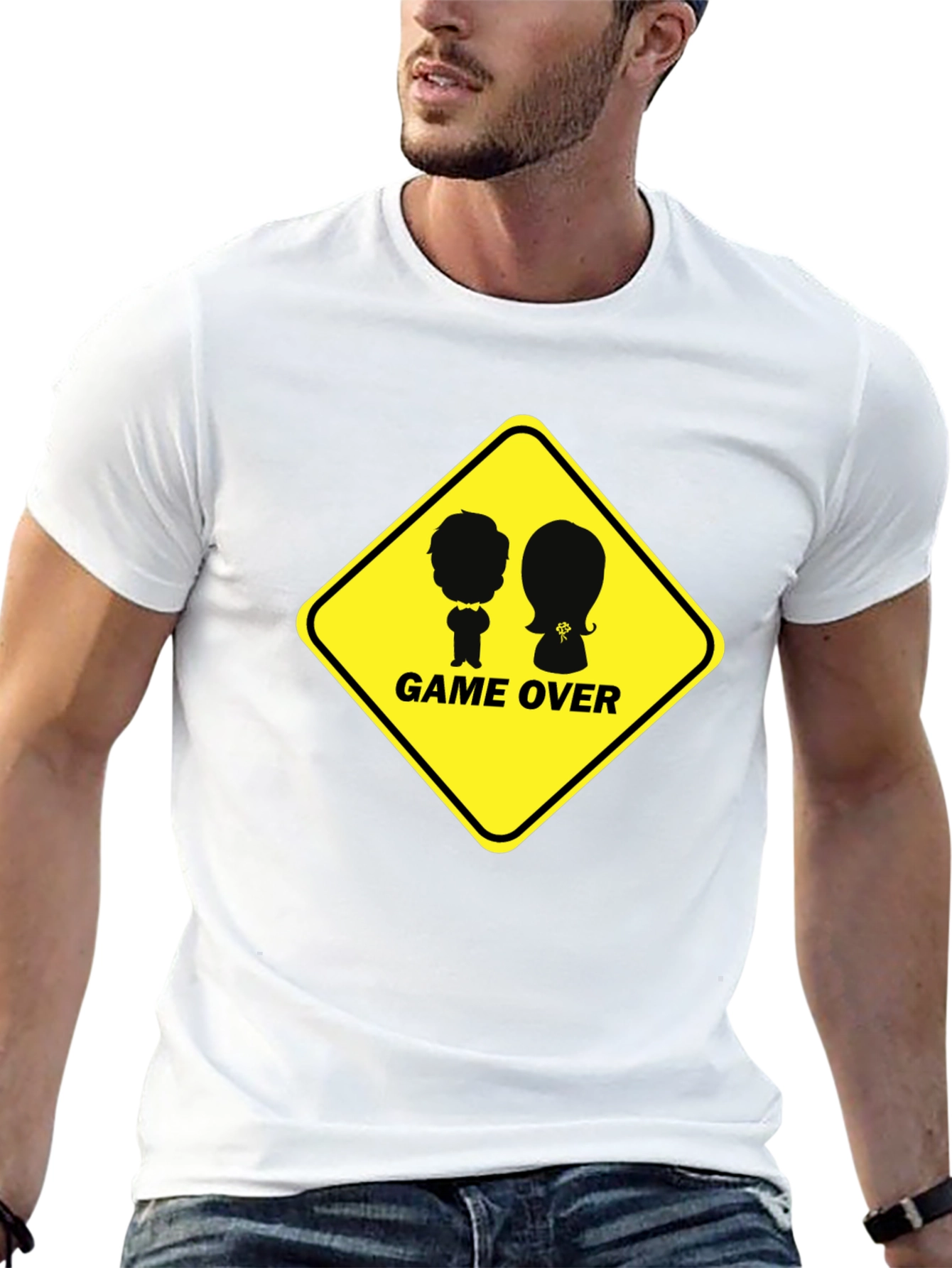 Game Over Black T-Shirt