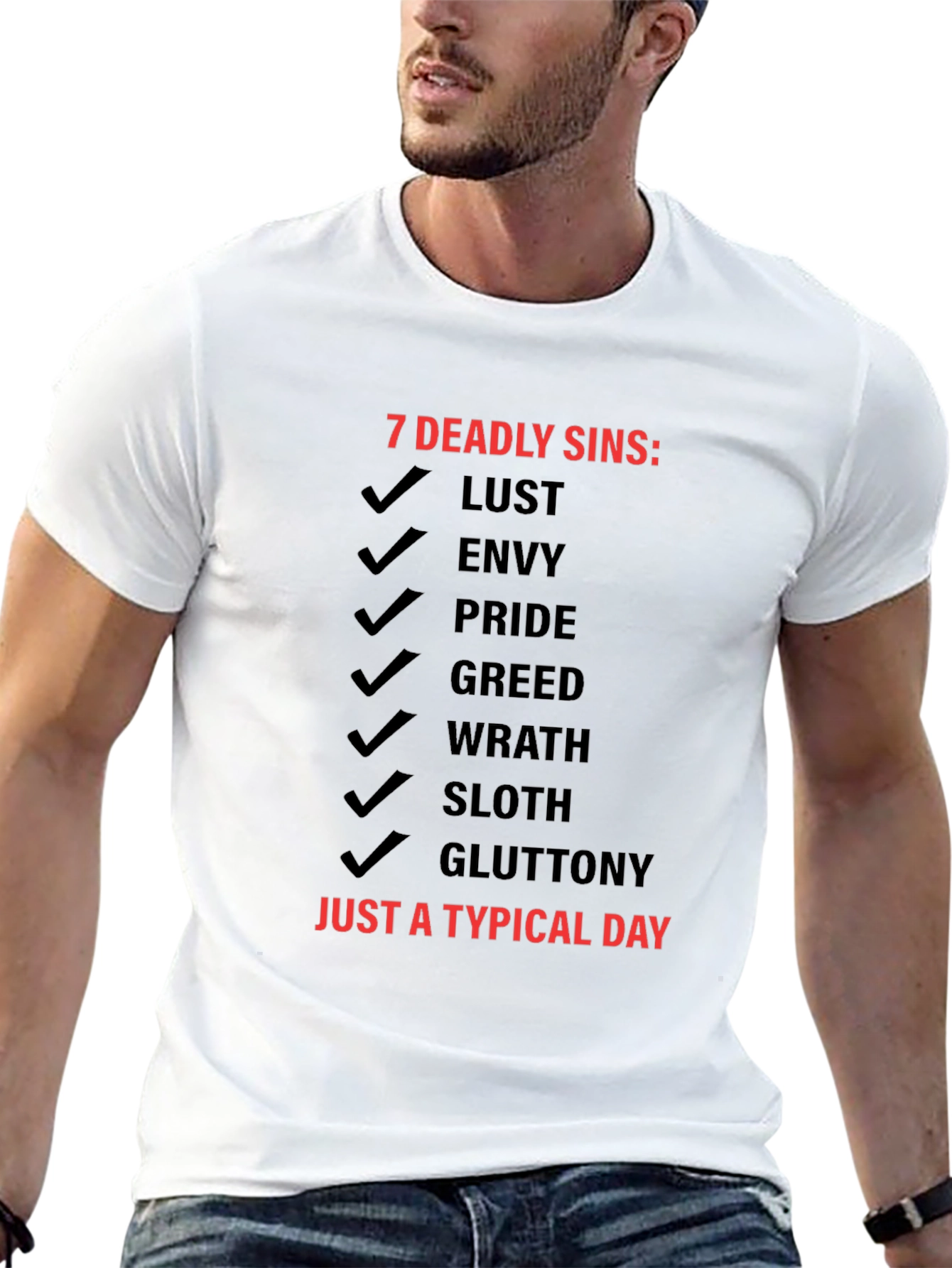 7 Deadly Sins T-Shirt - Typical Day