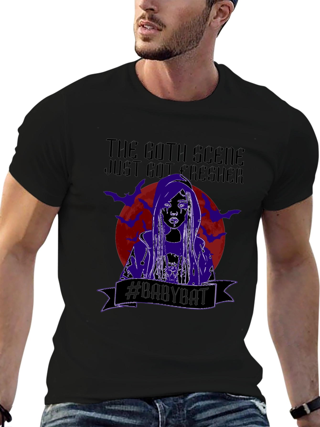 Goth Scene #BabyBat T-Shirt: Dark & Edgy Style