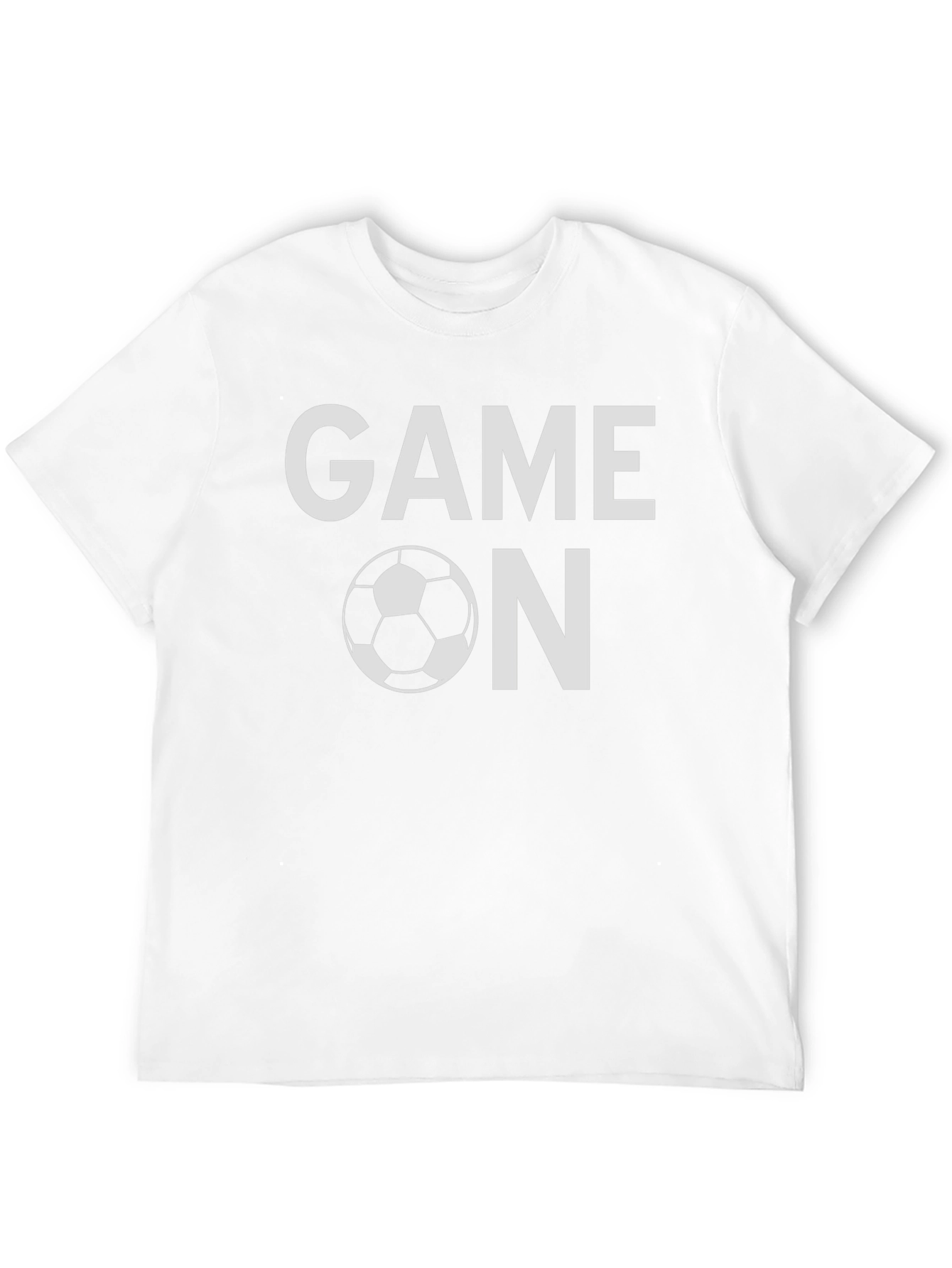 Game On Soccer T-Shirt - Black Classic Fit