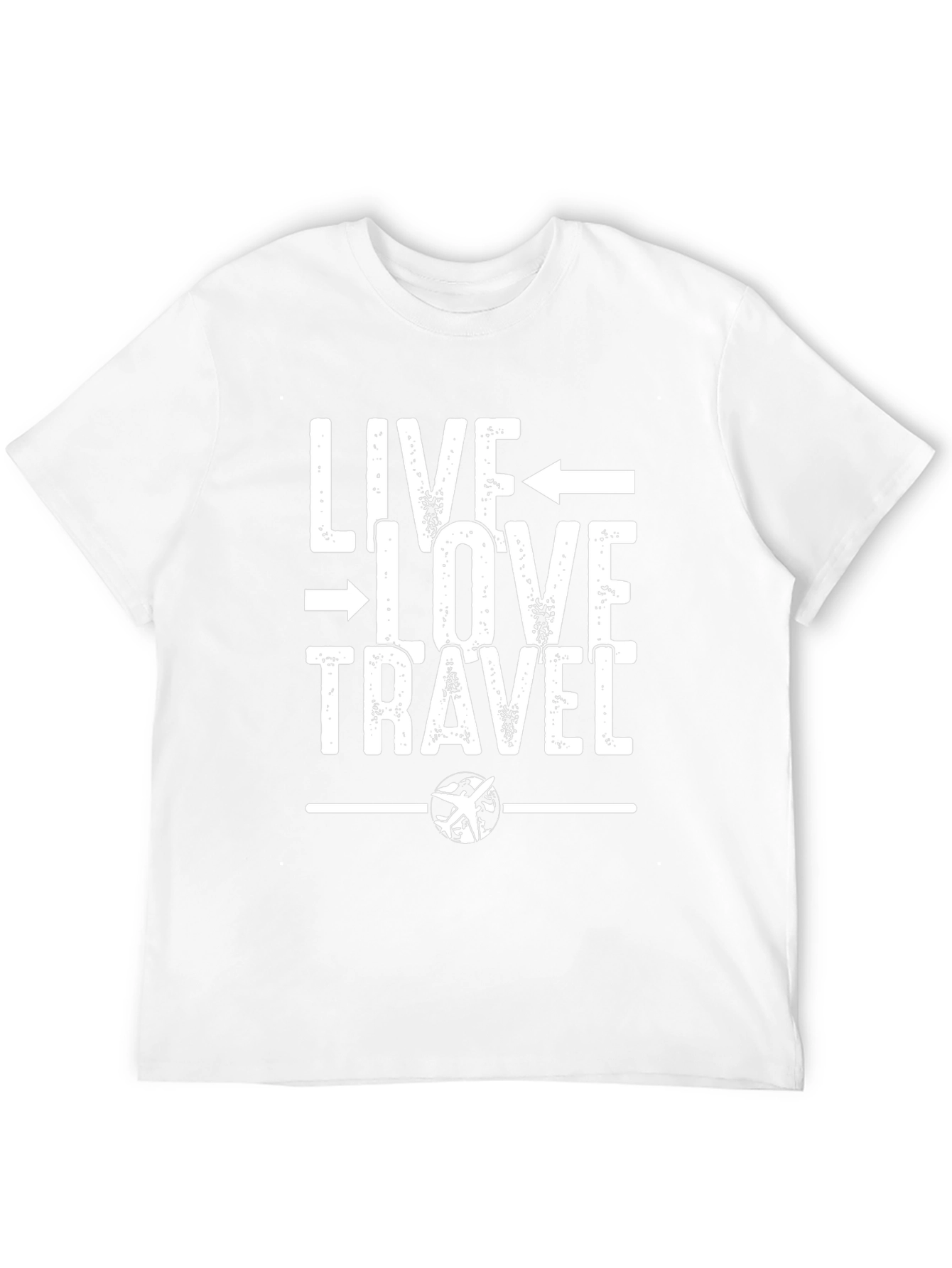 Live Love Travel Graphic Tee - Adventure T-Shirt