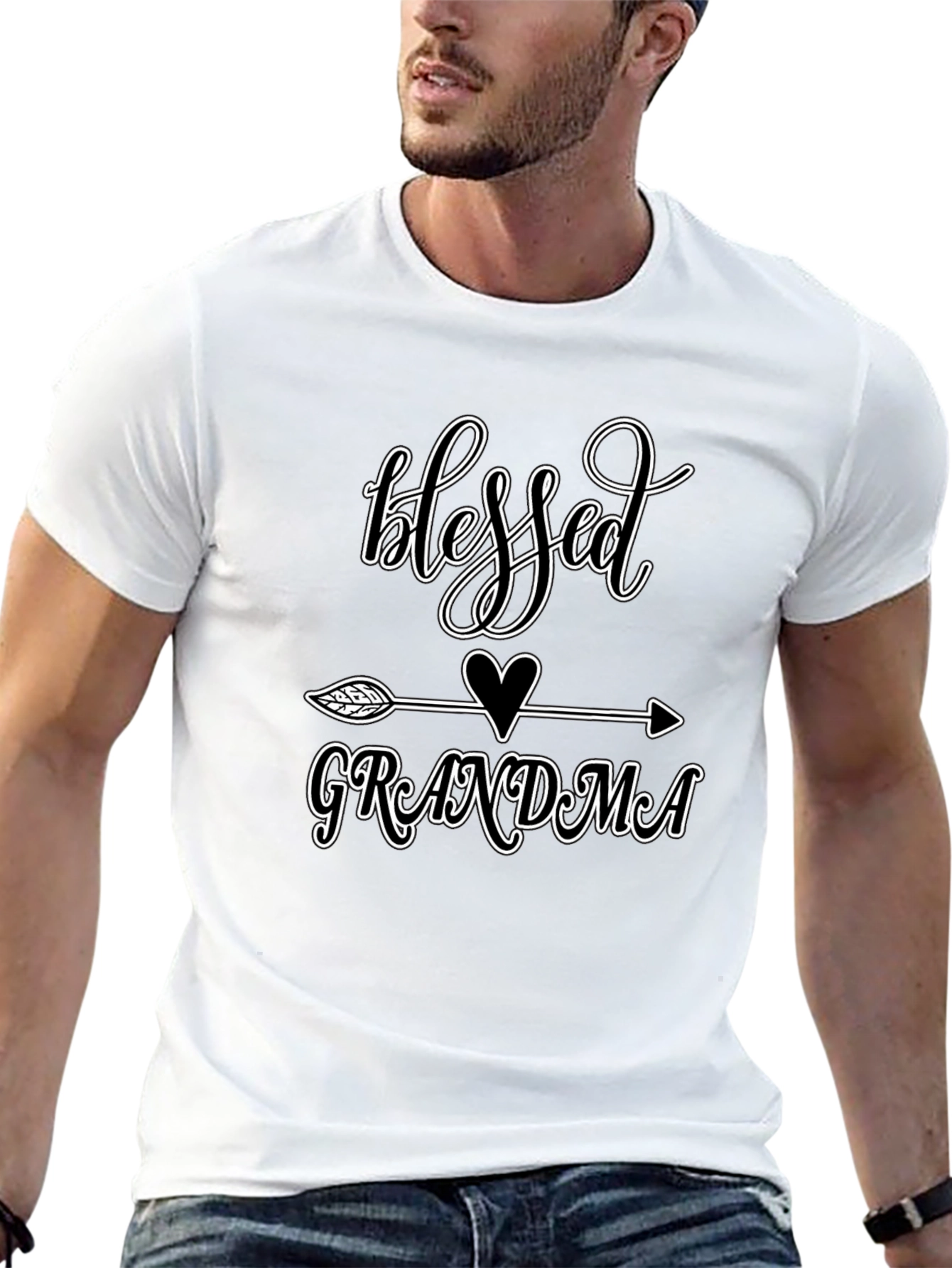 Blessed Grandma Graphic T-Shirt