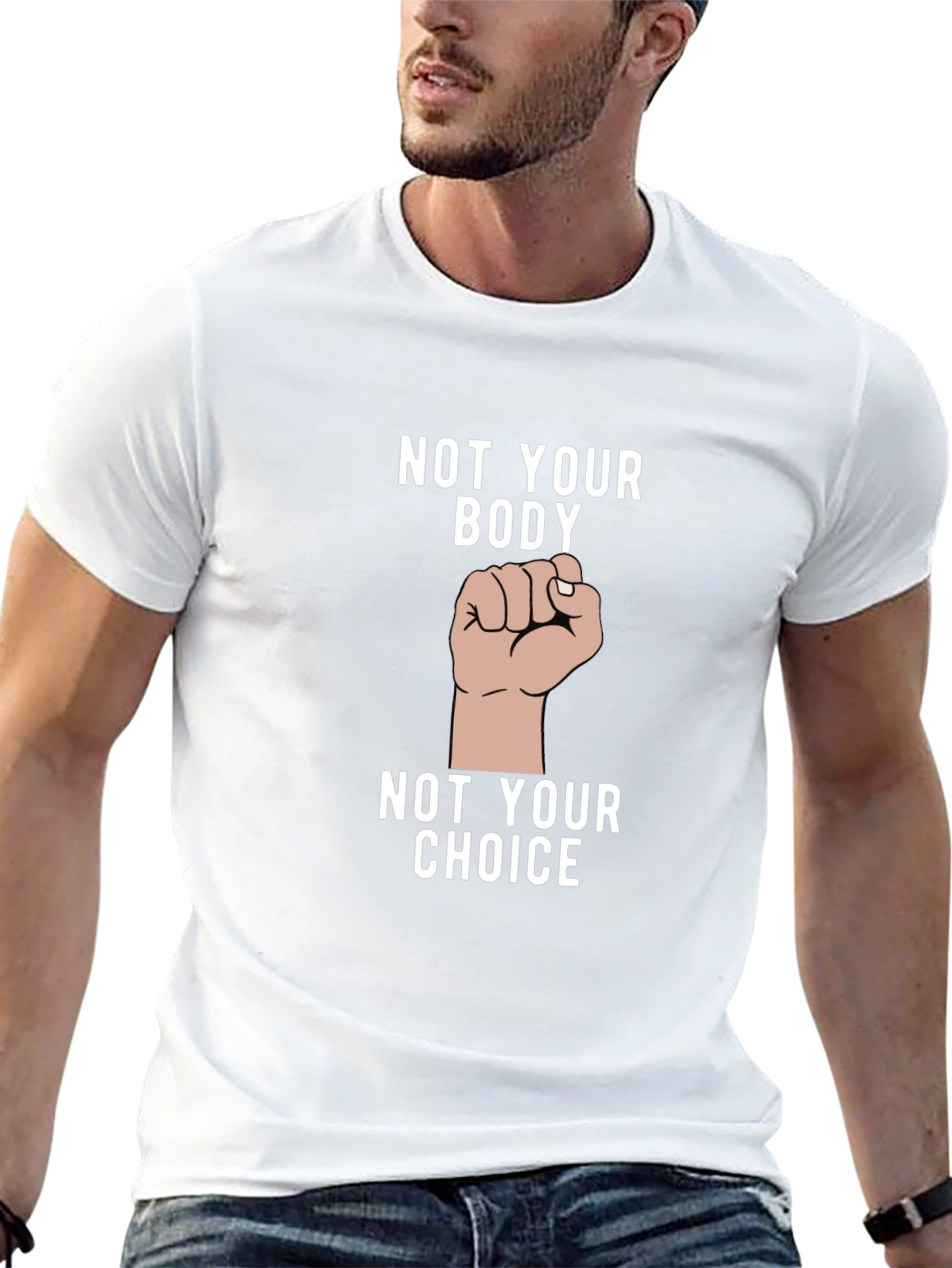 Not Your Body Not Your Choice Graphic Tee