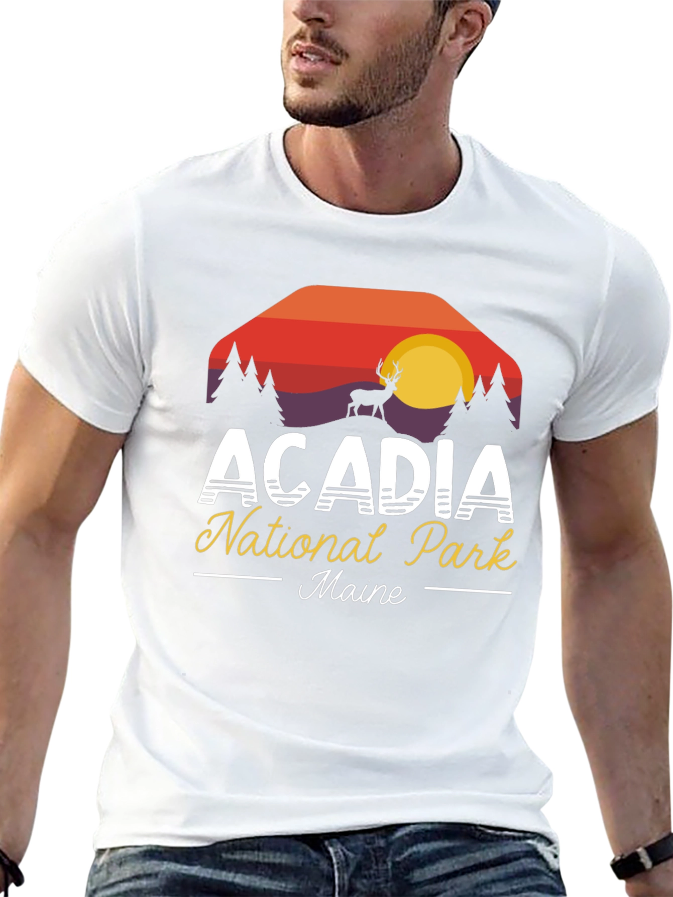 Acadia National Park T-Shirt Maine Souvenir Tee