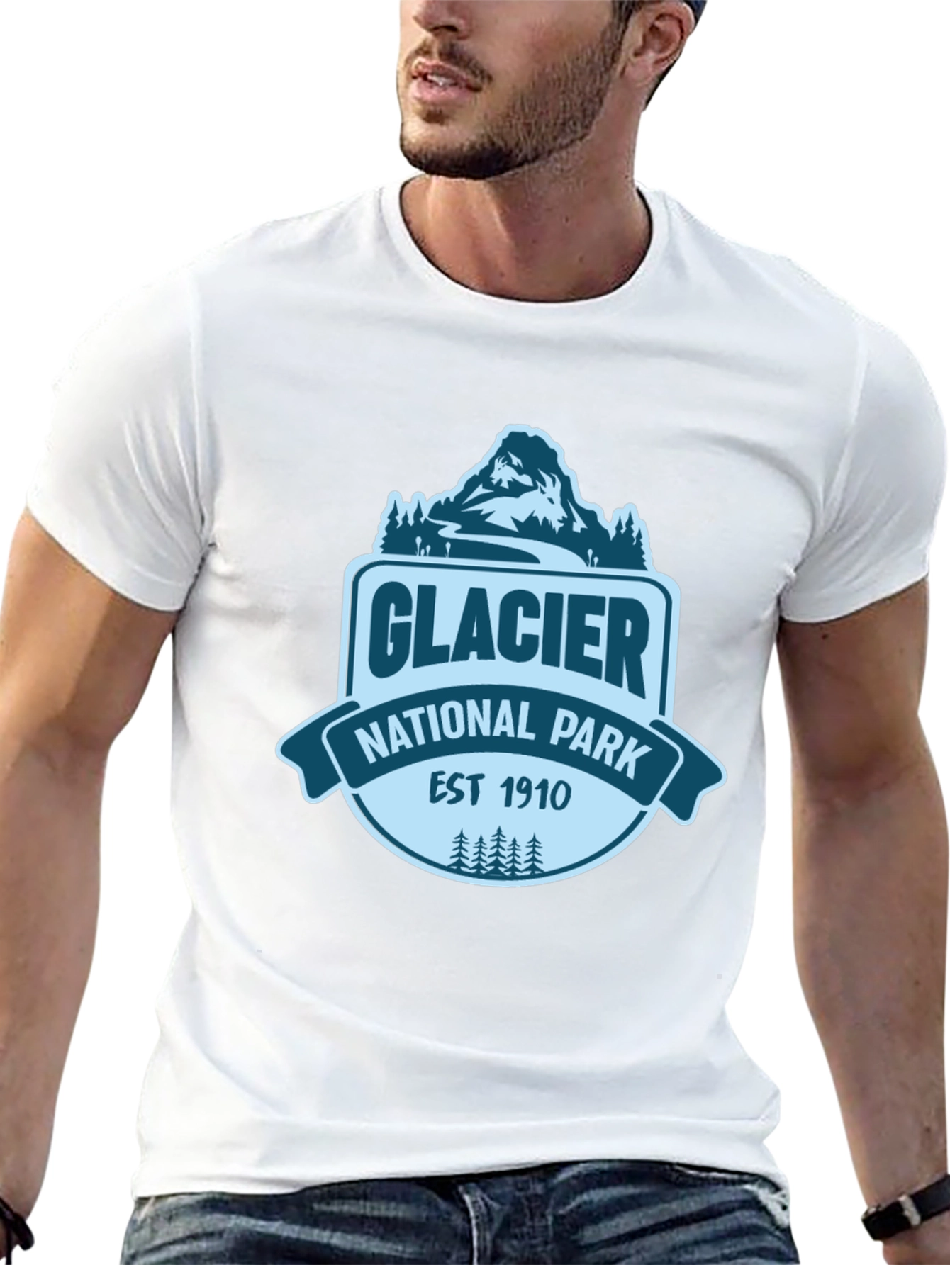 Glacier National Park Est 1910 T-Shirt