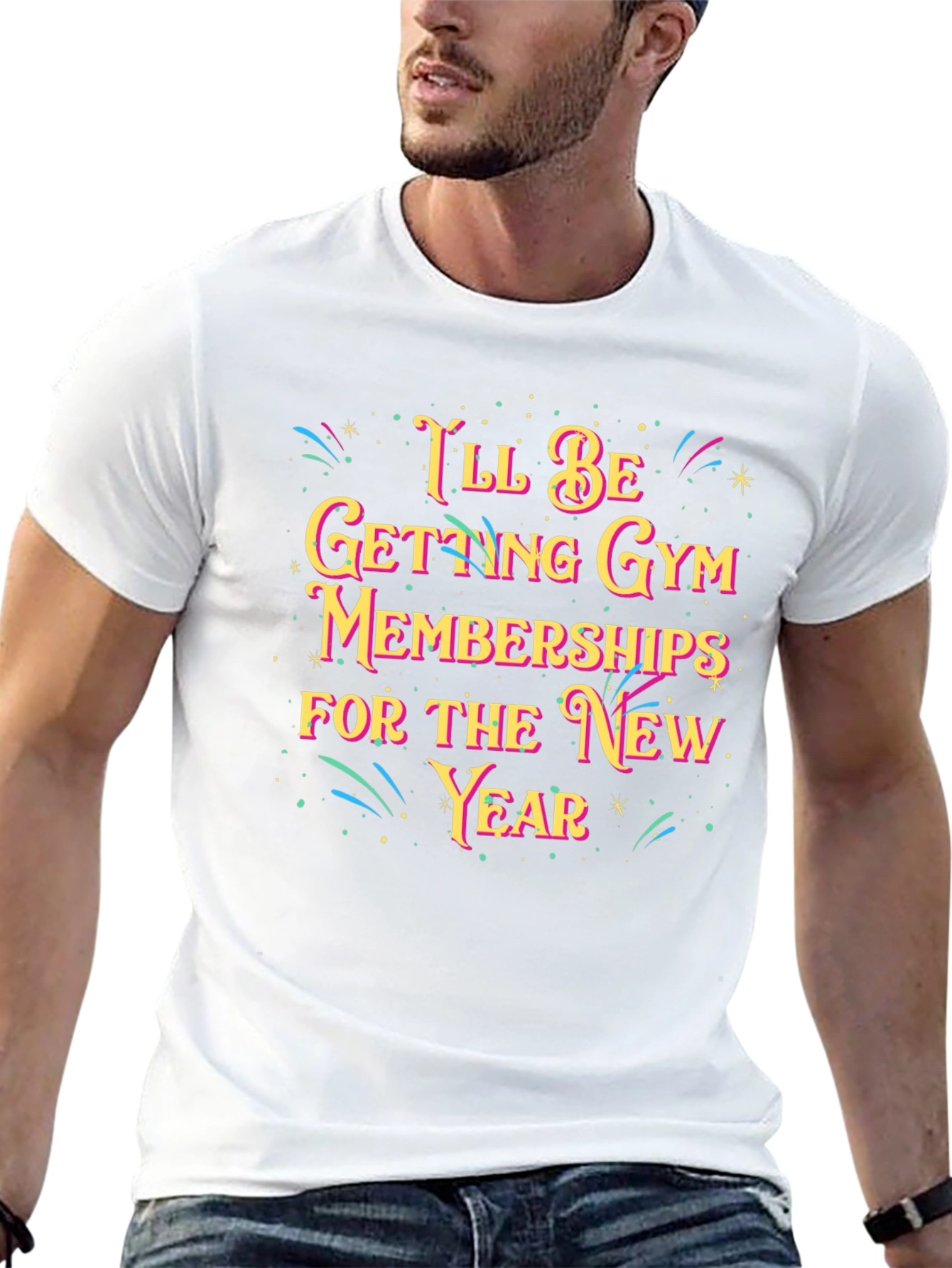 Funny Gym Membership New Year T-Shirt