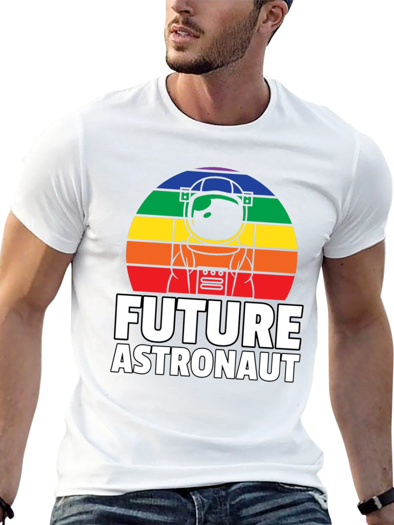 Future Astronaut Rainbow T-Shirt