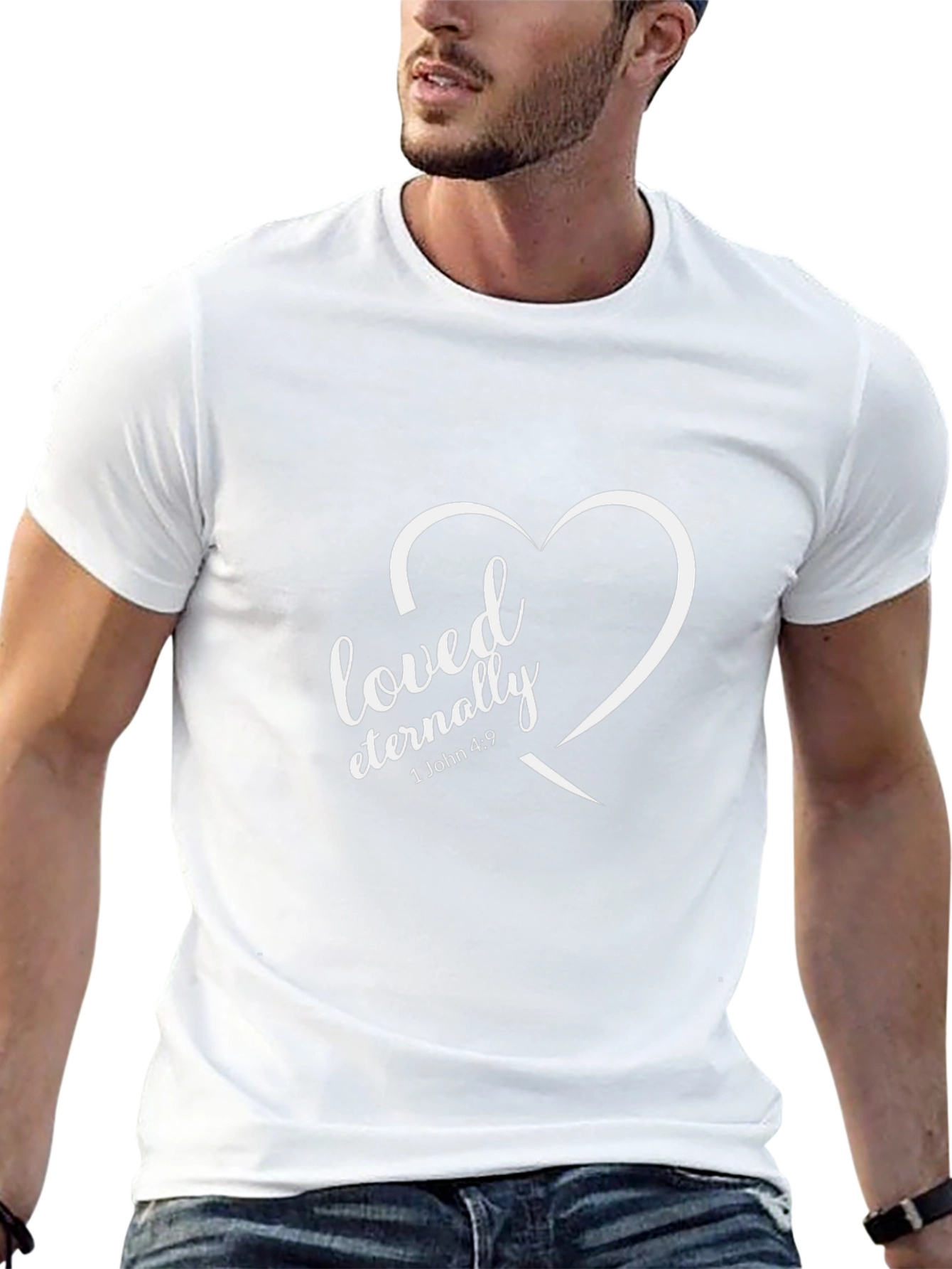 Loved Eternally Graphic Tee - Christian Apparel