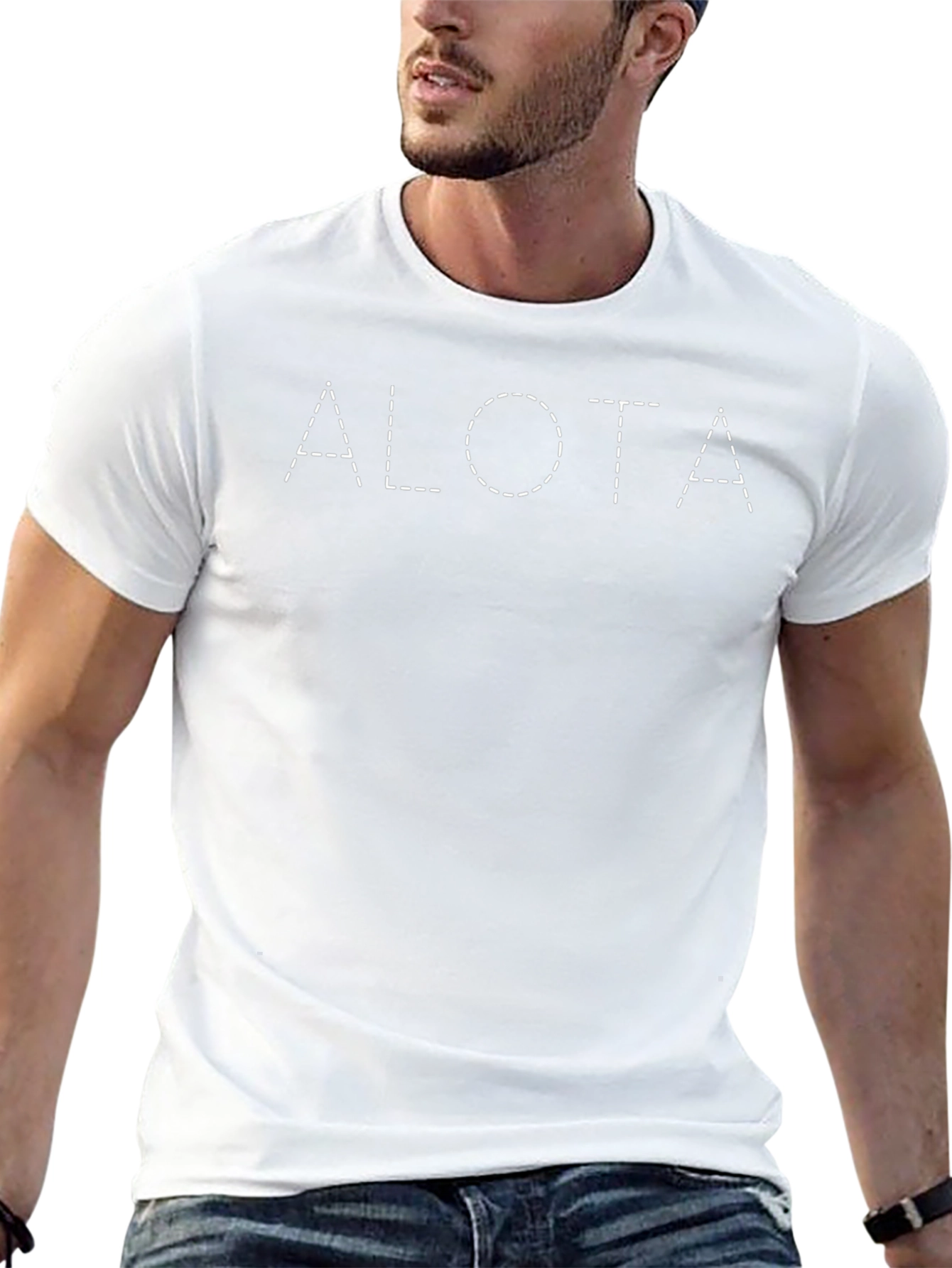 ALOTA Graphic Tee - Classic Black T-Shirt