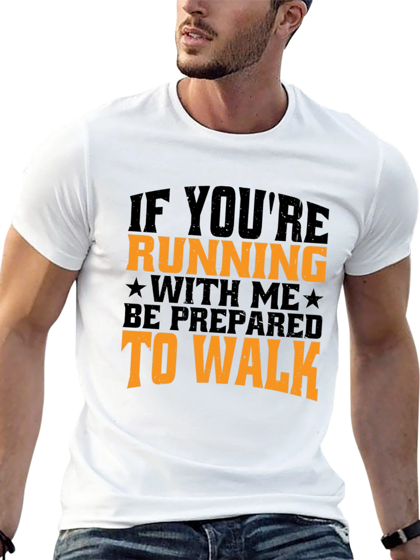Funny Running T-Shirt - Be Prepared to Walk