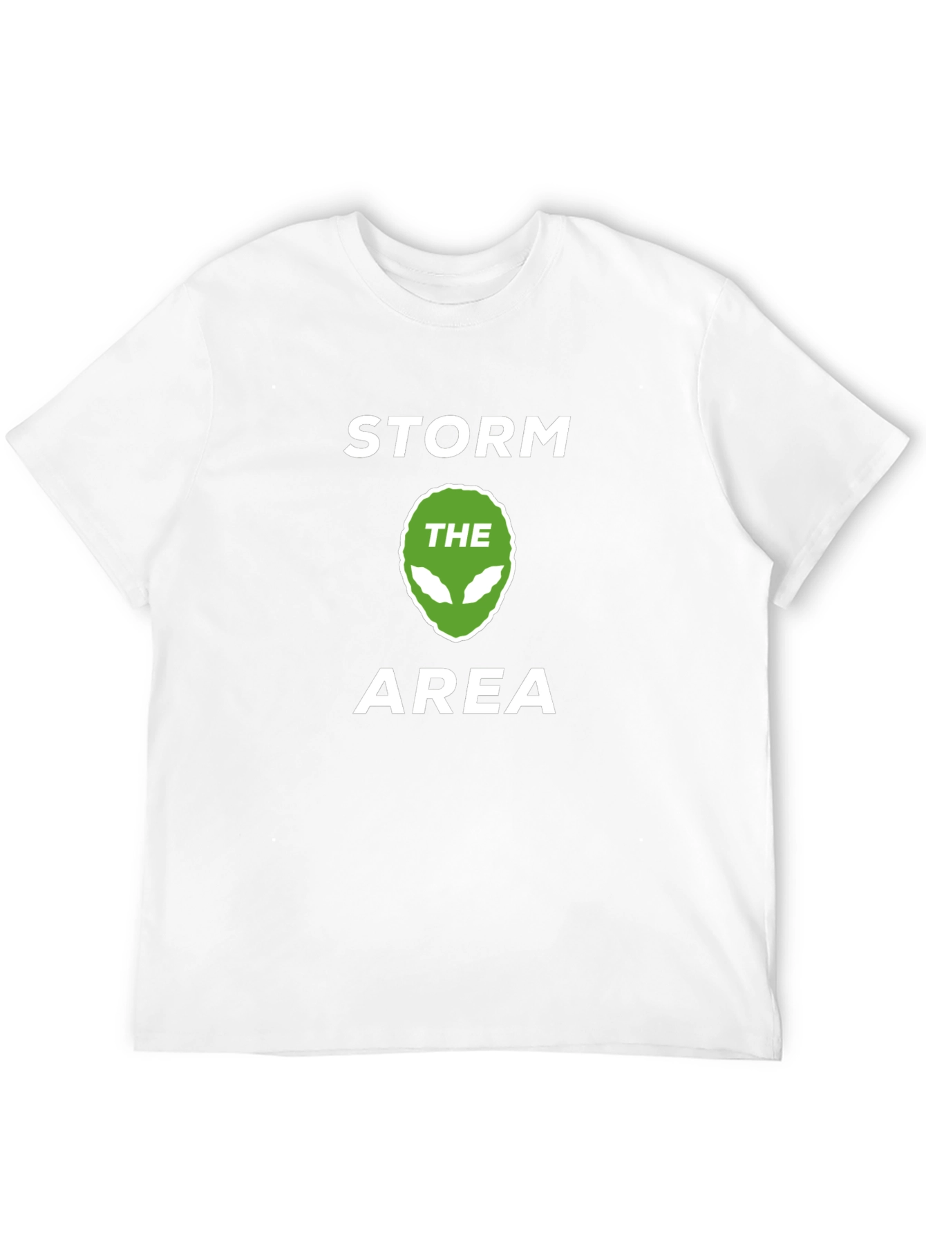 Storm The Area Alien Graphic T-Shirt