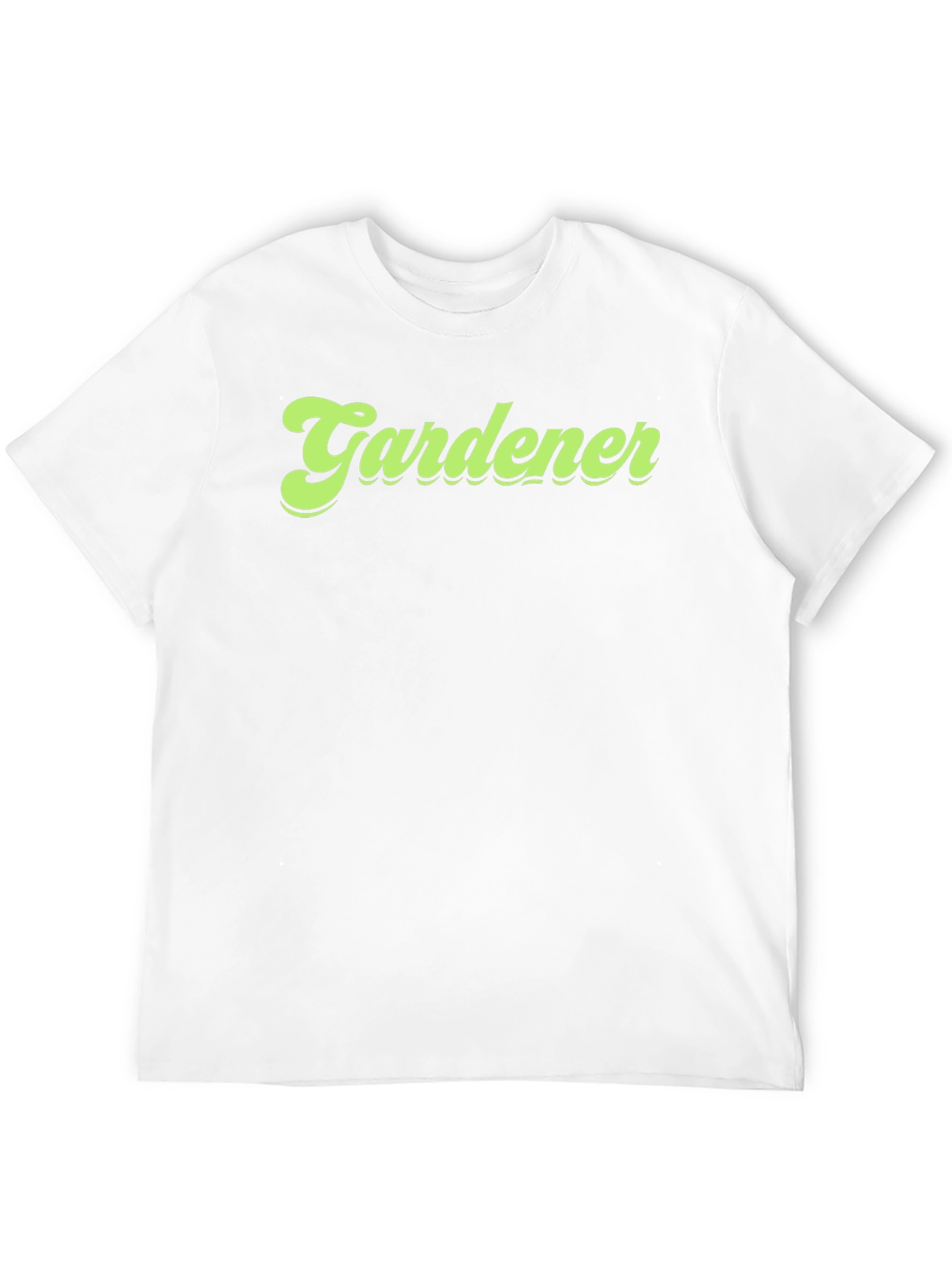 Gardener Graphic Tee - Cool Black Shirt