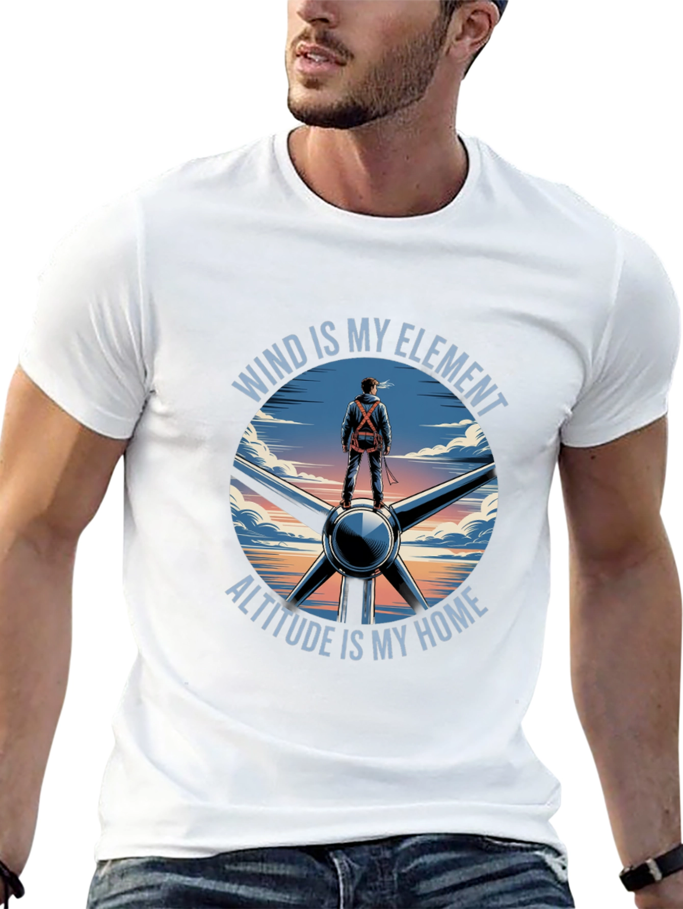 Wind Element Altitude Home T-Shirt