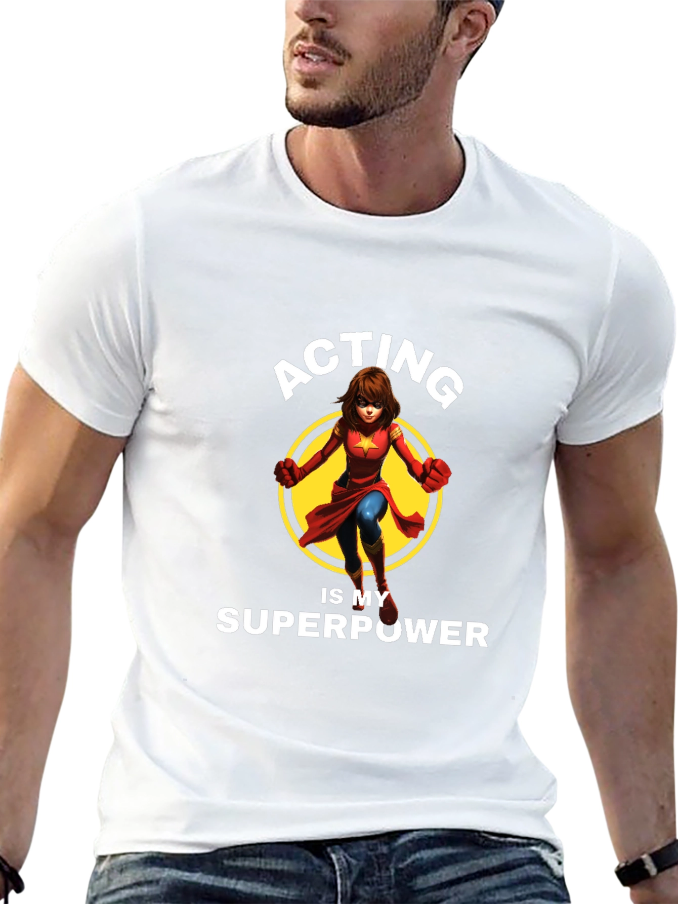 Acting is My Superpower Graphic T-Shirt