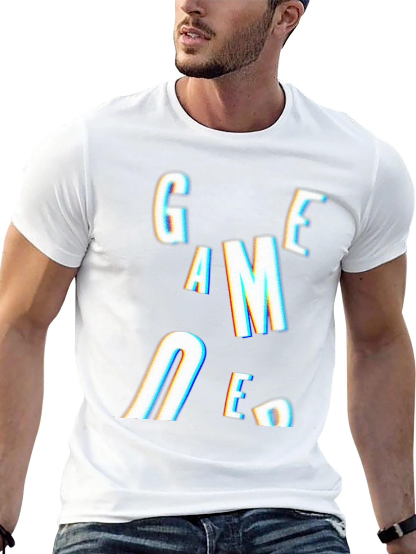 Game Over Graphic Tee - Black Unisex T-Shirt