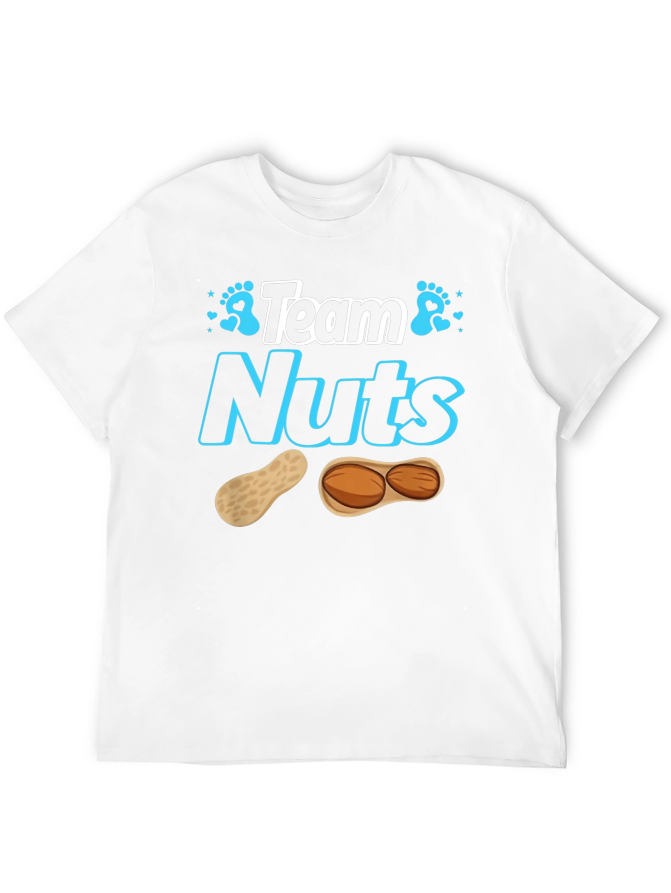 Team Nuts T-Shirt: Baby Gender Reveal