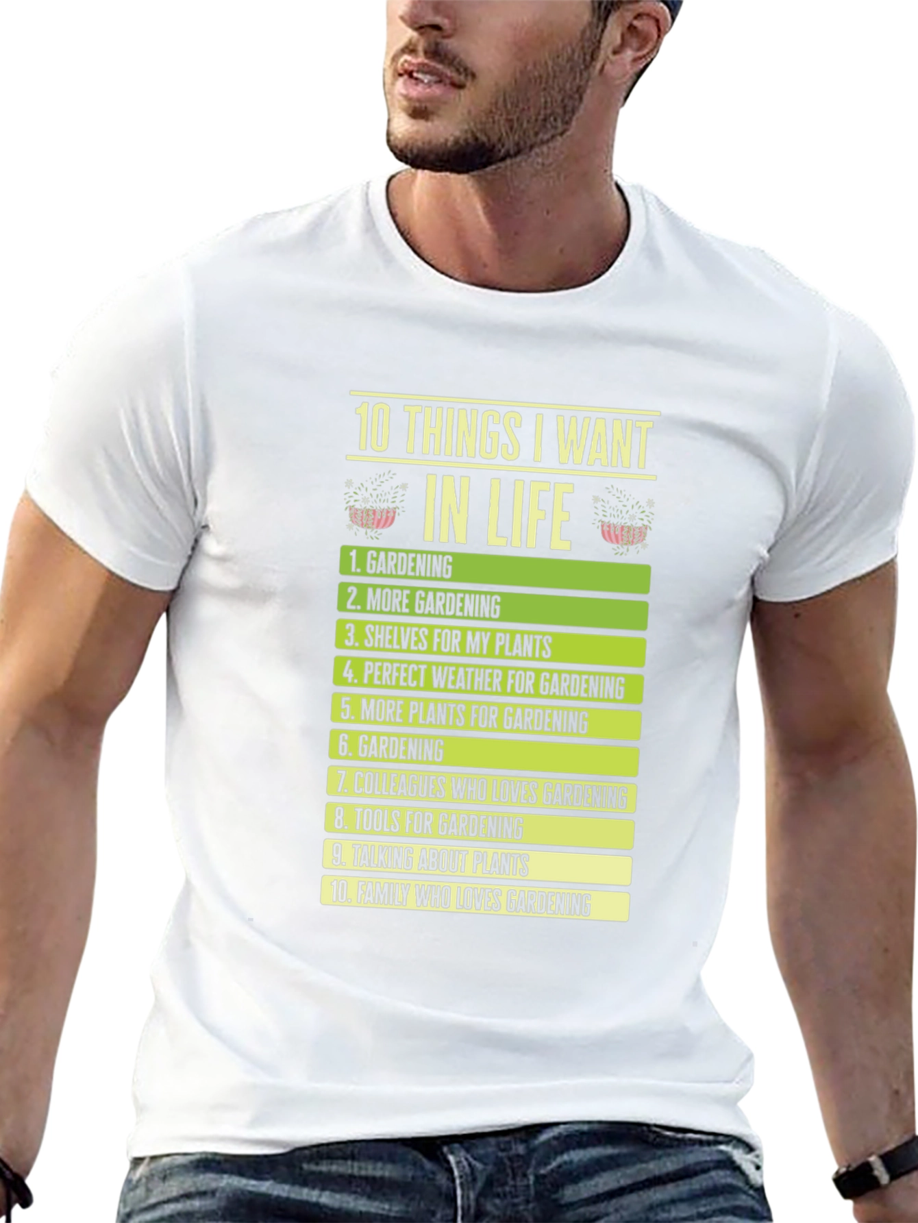 Gardening Lovers Wishlist T-Shirt