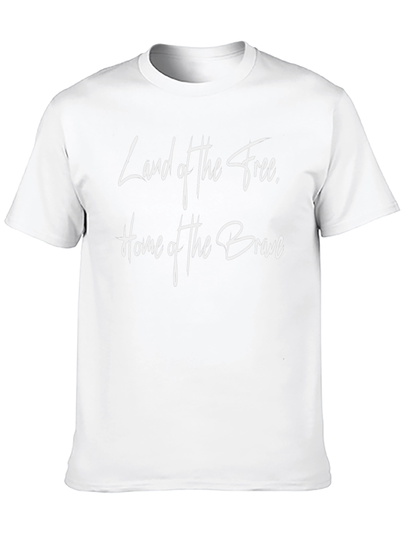 Land of the Free Graphic Tee - Patriotic Style