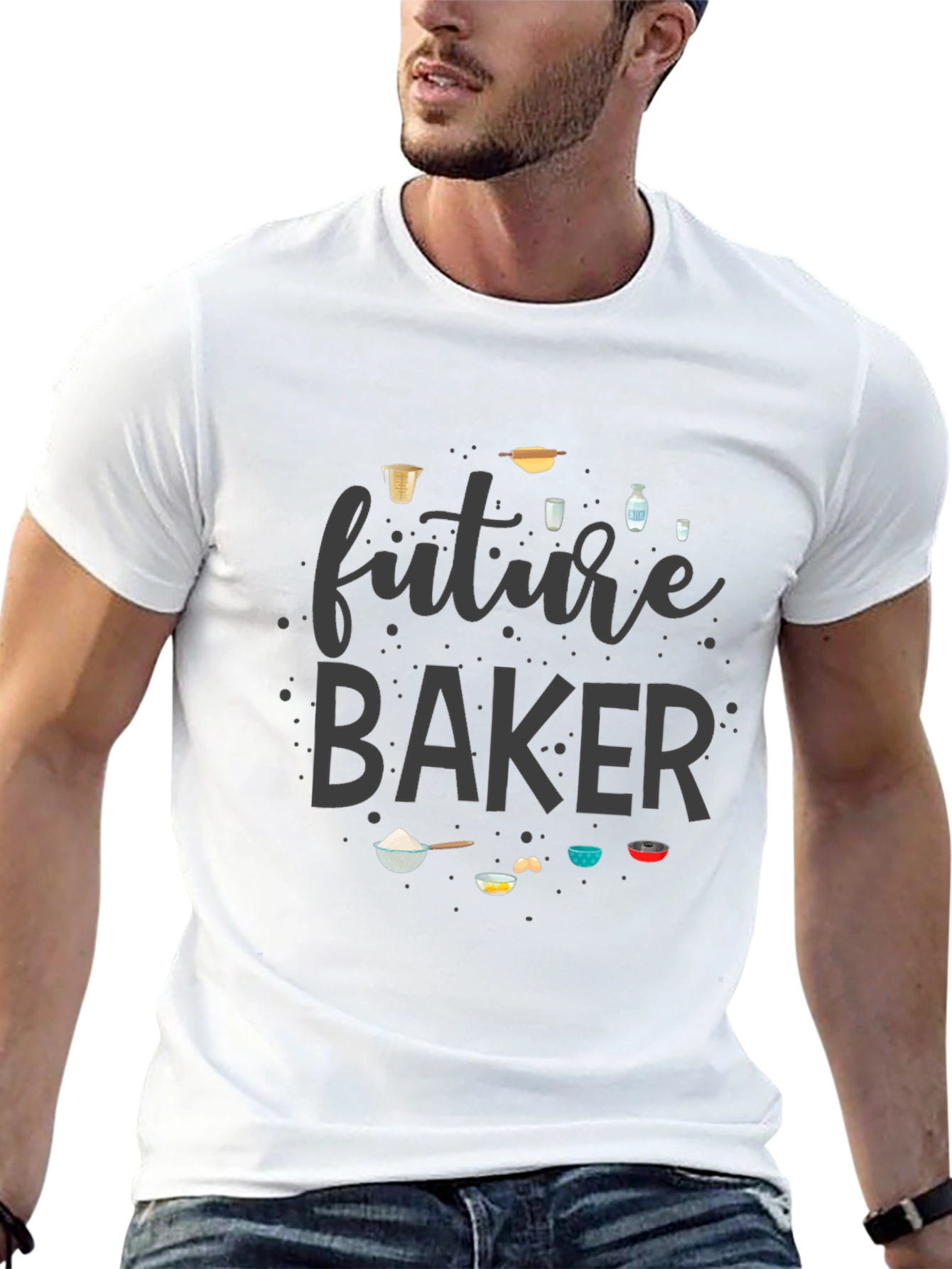 Future Baker Graphic Tee - Baking Lover T-Shirt