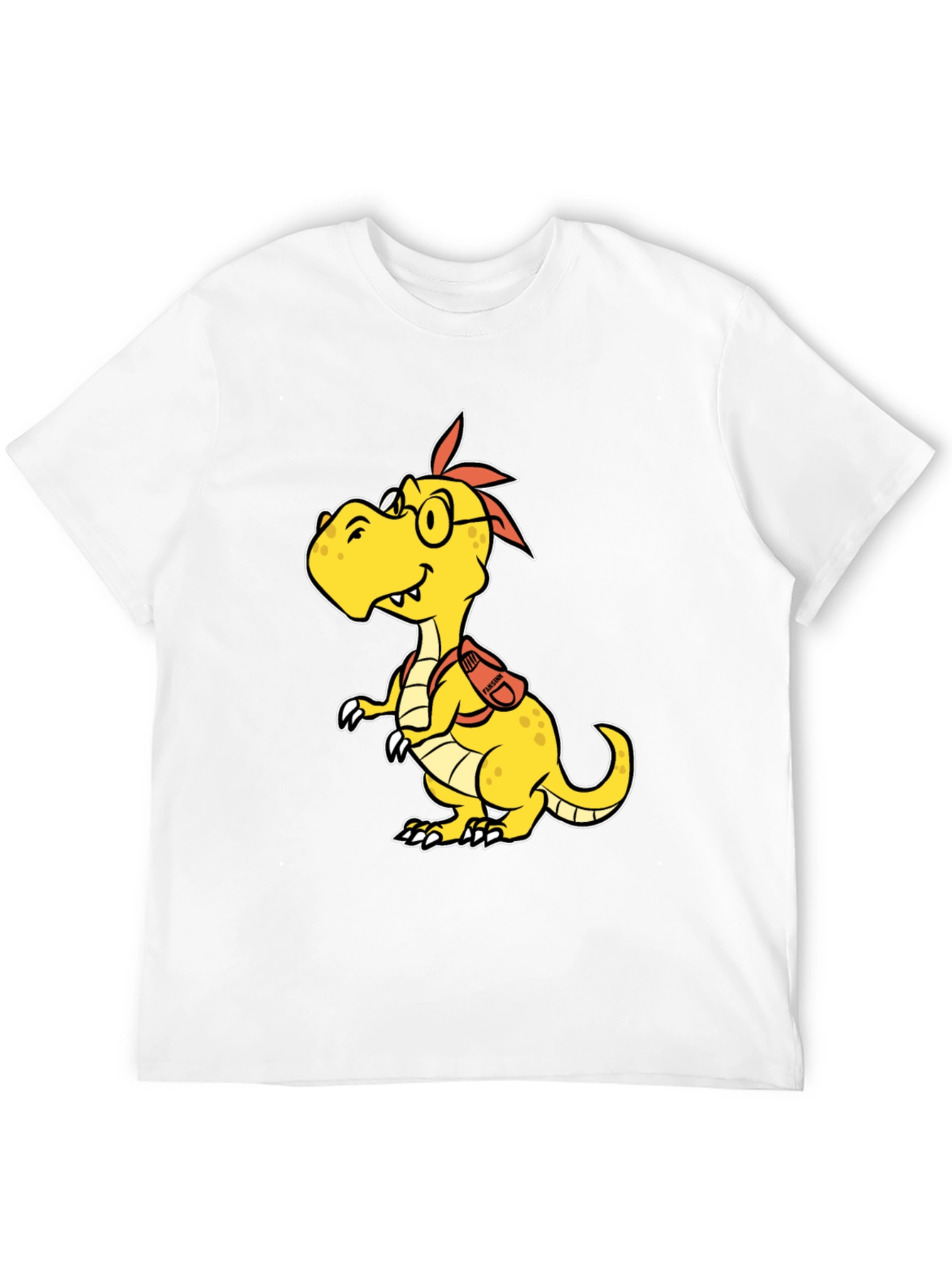 Dino Student T-Shirt - Cute Cartoon Dinosaur