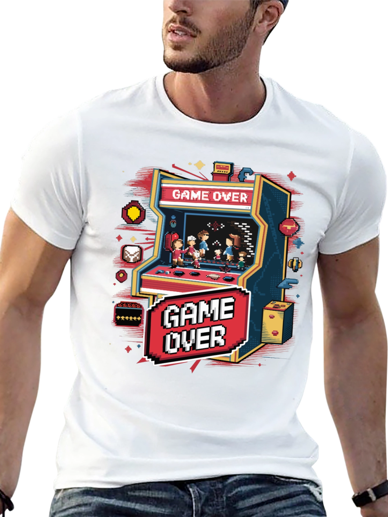 Game Over Arcade Tee