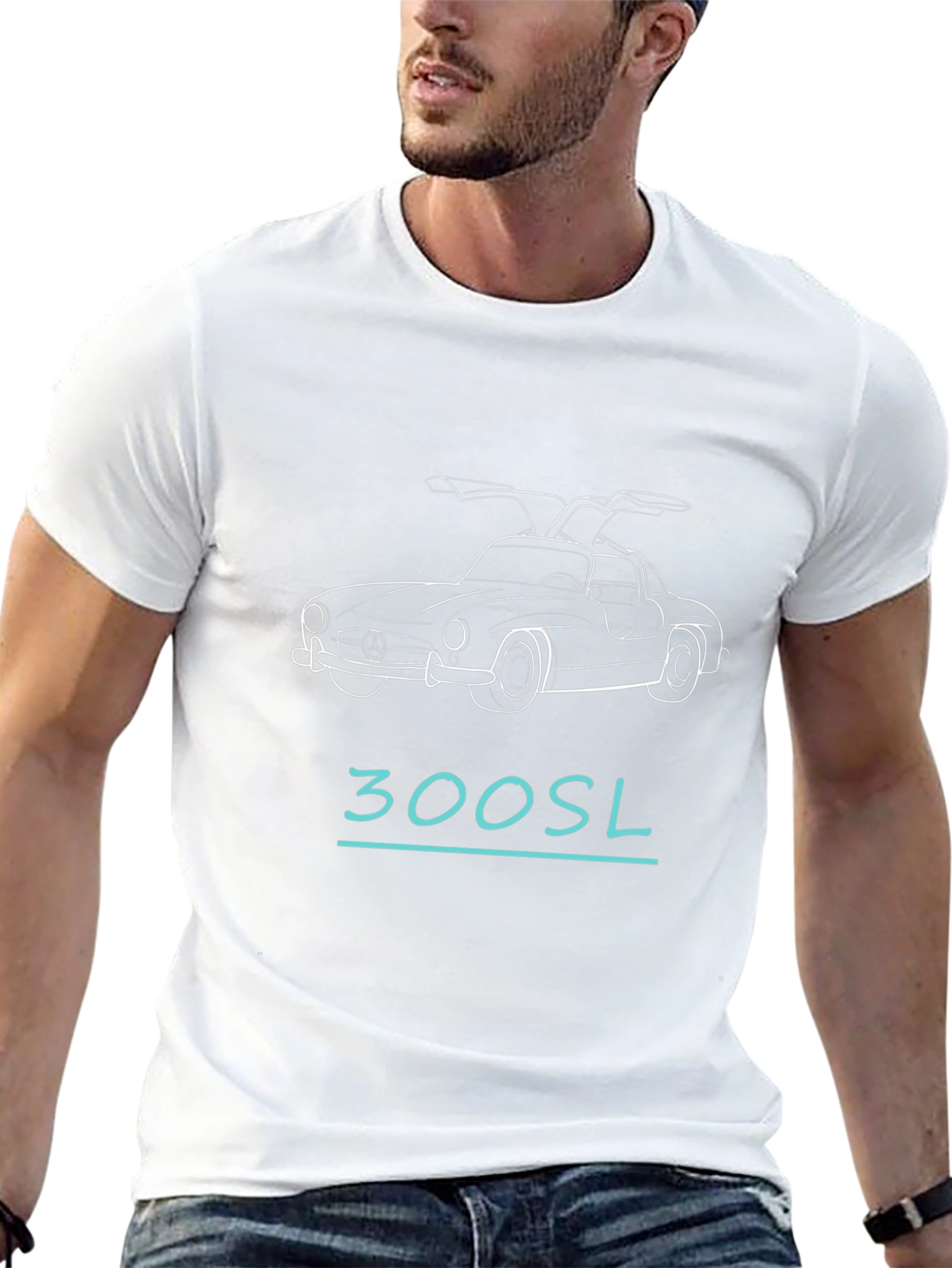 300SL Car Graphic T-Shirt