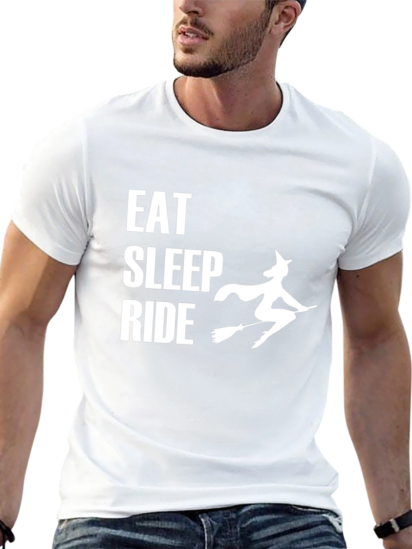 Eat Sleep Ride Witch T-Shirt