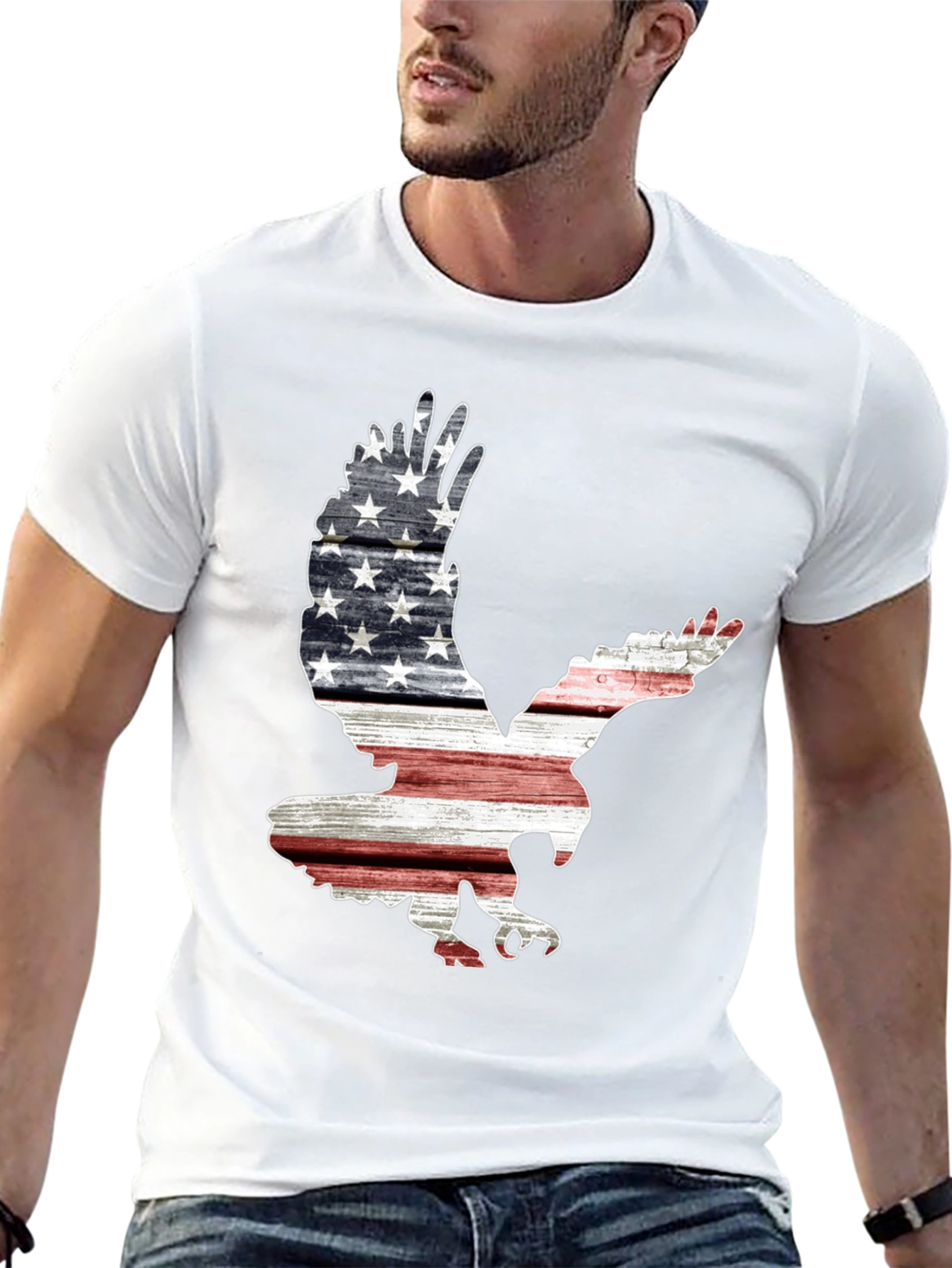Patriotic Eagle T-Shirt