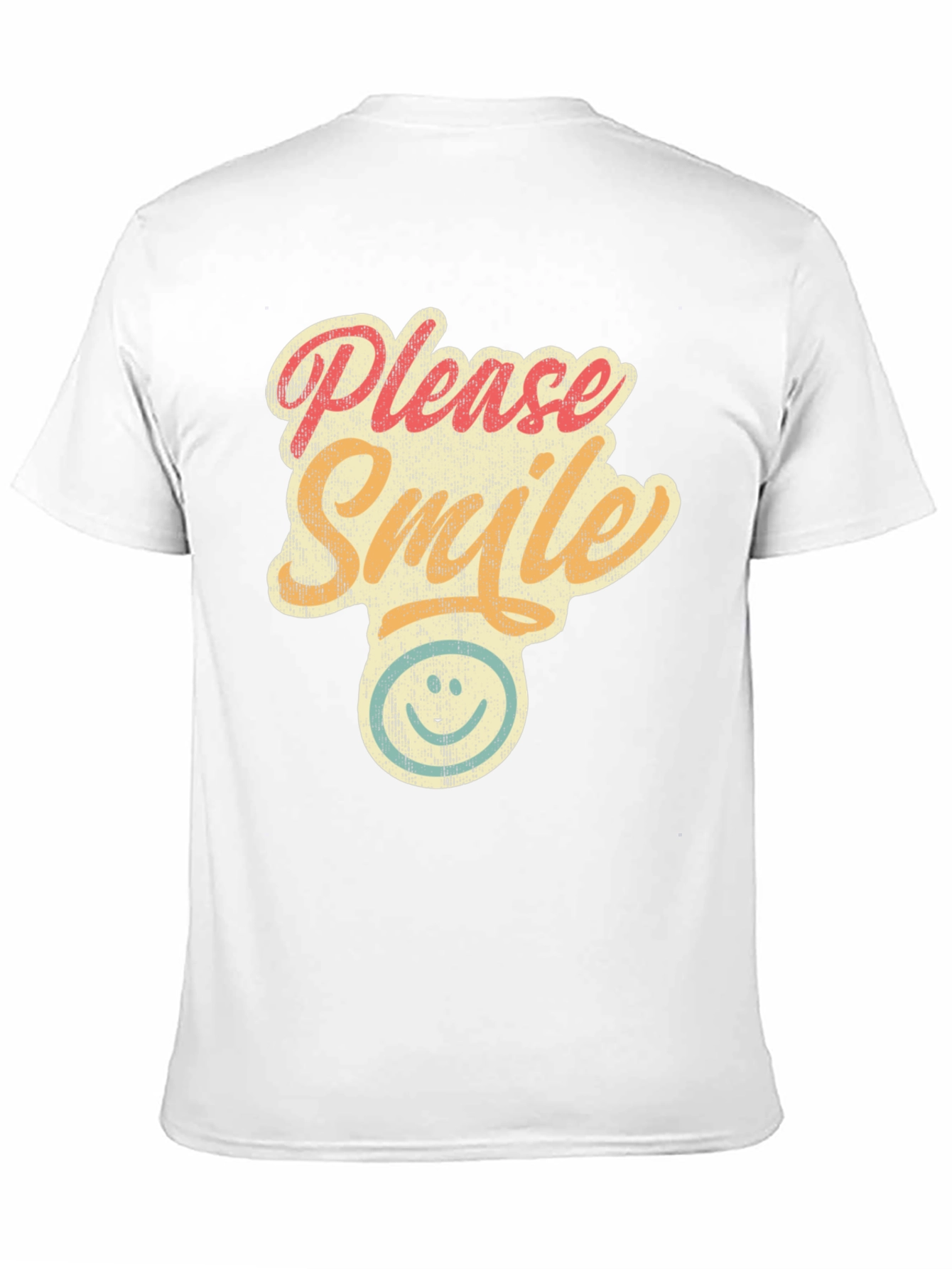 Please Smile Graphic T-Shirt