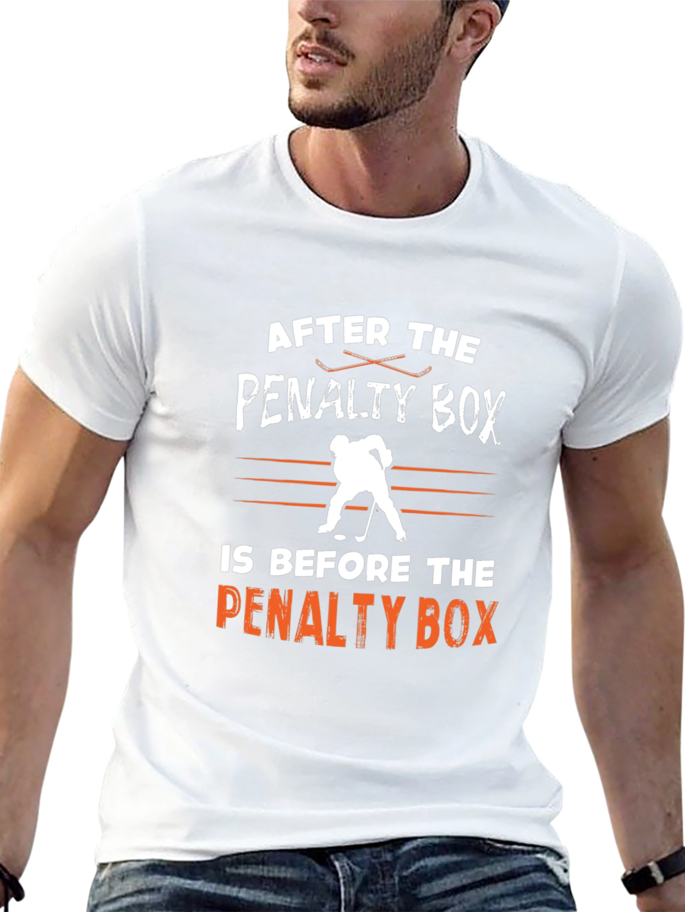 After The Penalty Box T-Shirt - Hockey Tee