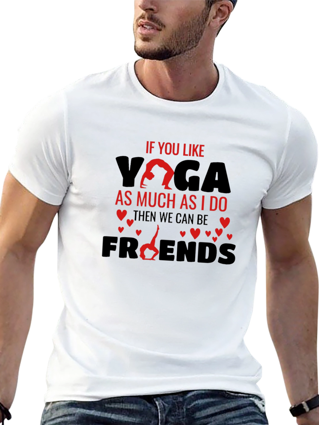 Yoga Lover T-Shirt - Friends Theme