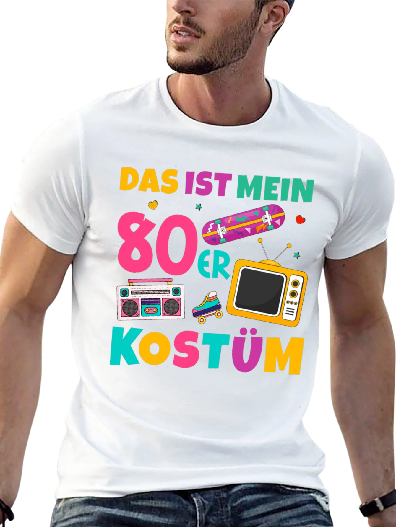 80s Costume T-Shirt - Retro Style